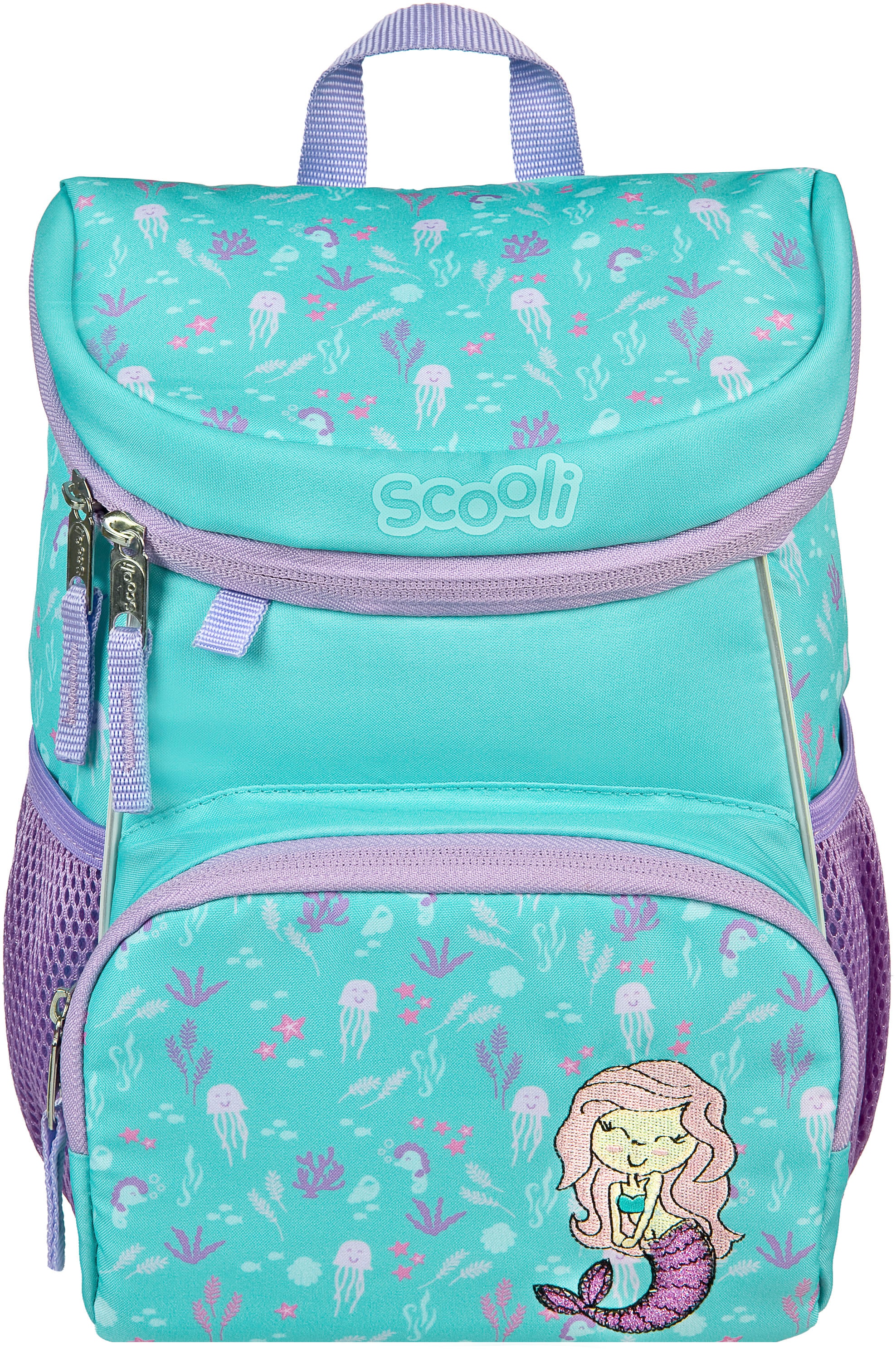 Scooli Kinderrucksack »Mini-Me, Mermaid«, Reflektoren