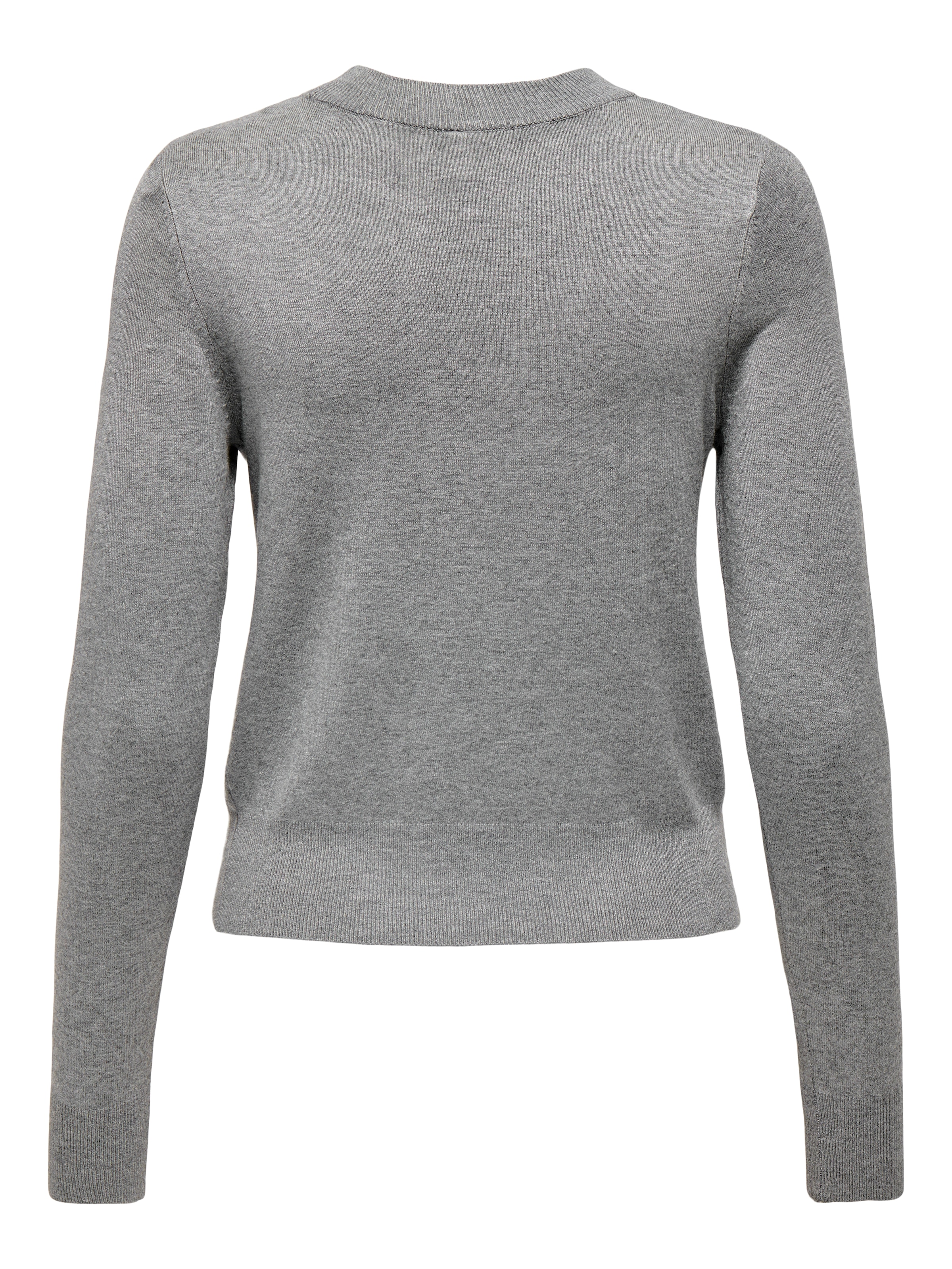 ONLY Rundhalspullover »ONLVENICE LIFE LS BLING O-NECK CC KNT« mit Strass-Steinen