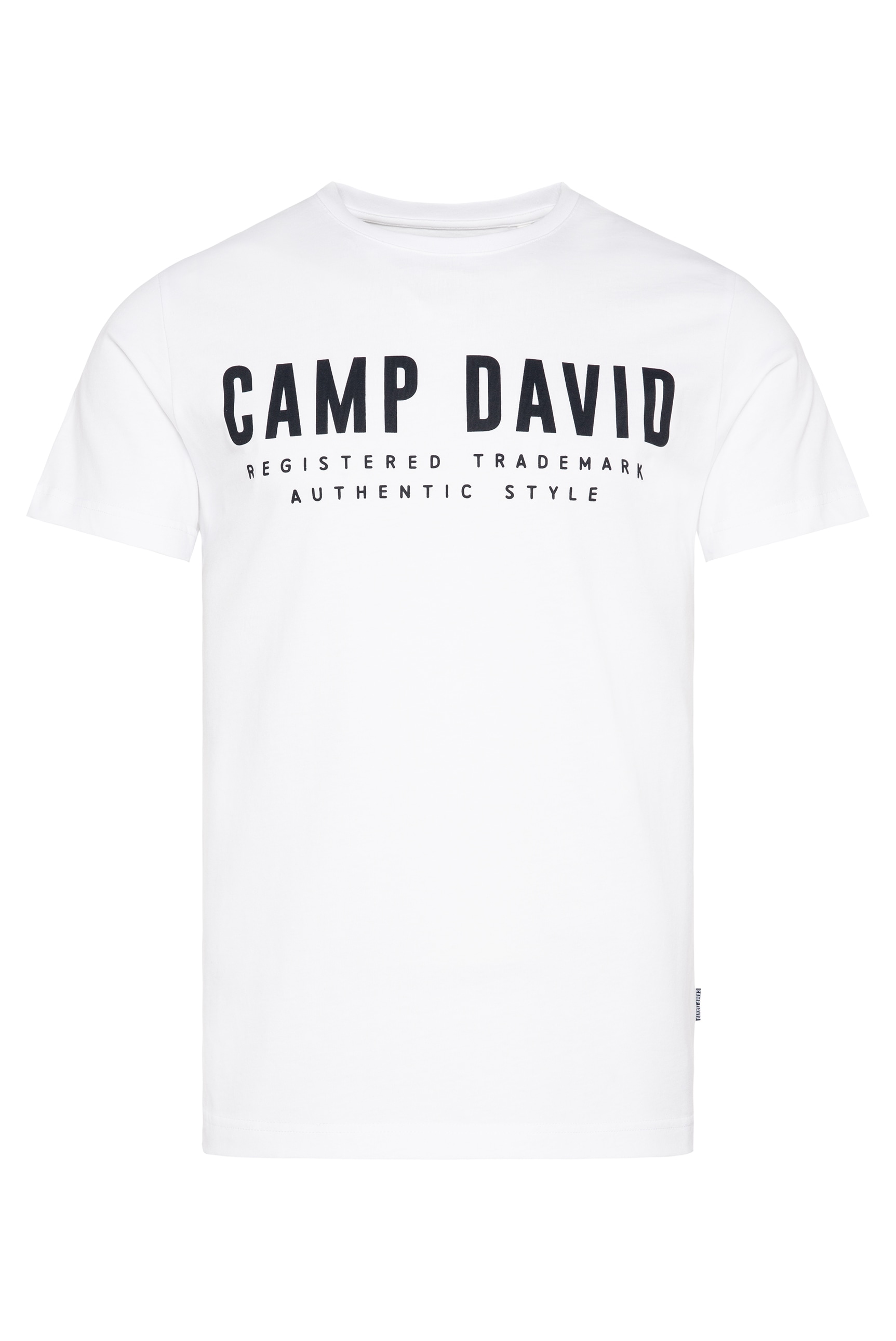 CAMP DAVID T-Shirt, mit Logo Print auf der Vorderseite