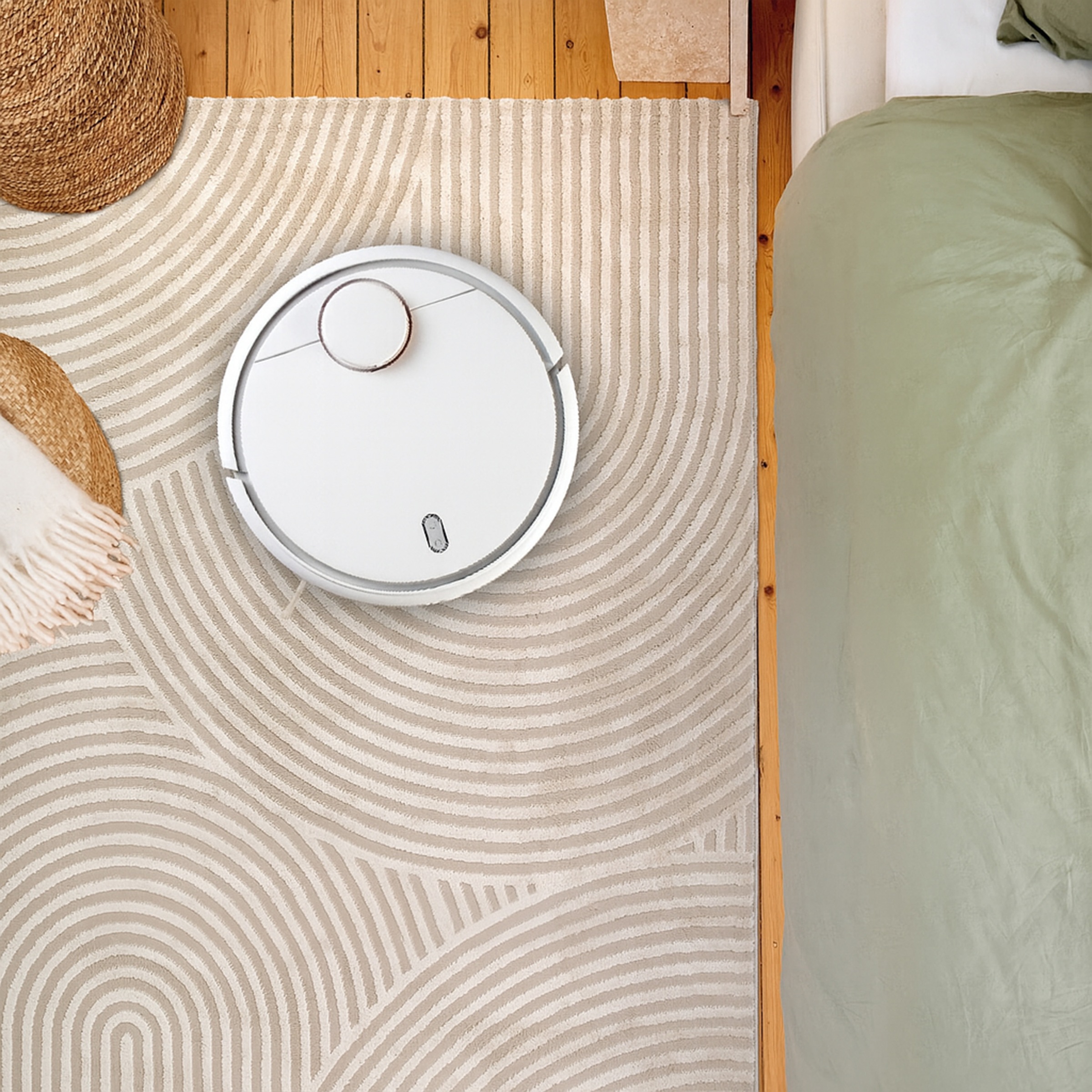 ASTRA Teppich »Jules 253«, rechteckig, 8 mm Höhe, Hoch Tief Struktur, Kurzflor, Wohnzimmer, Schlafzimmer