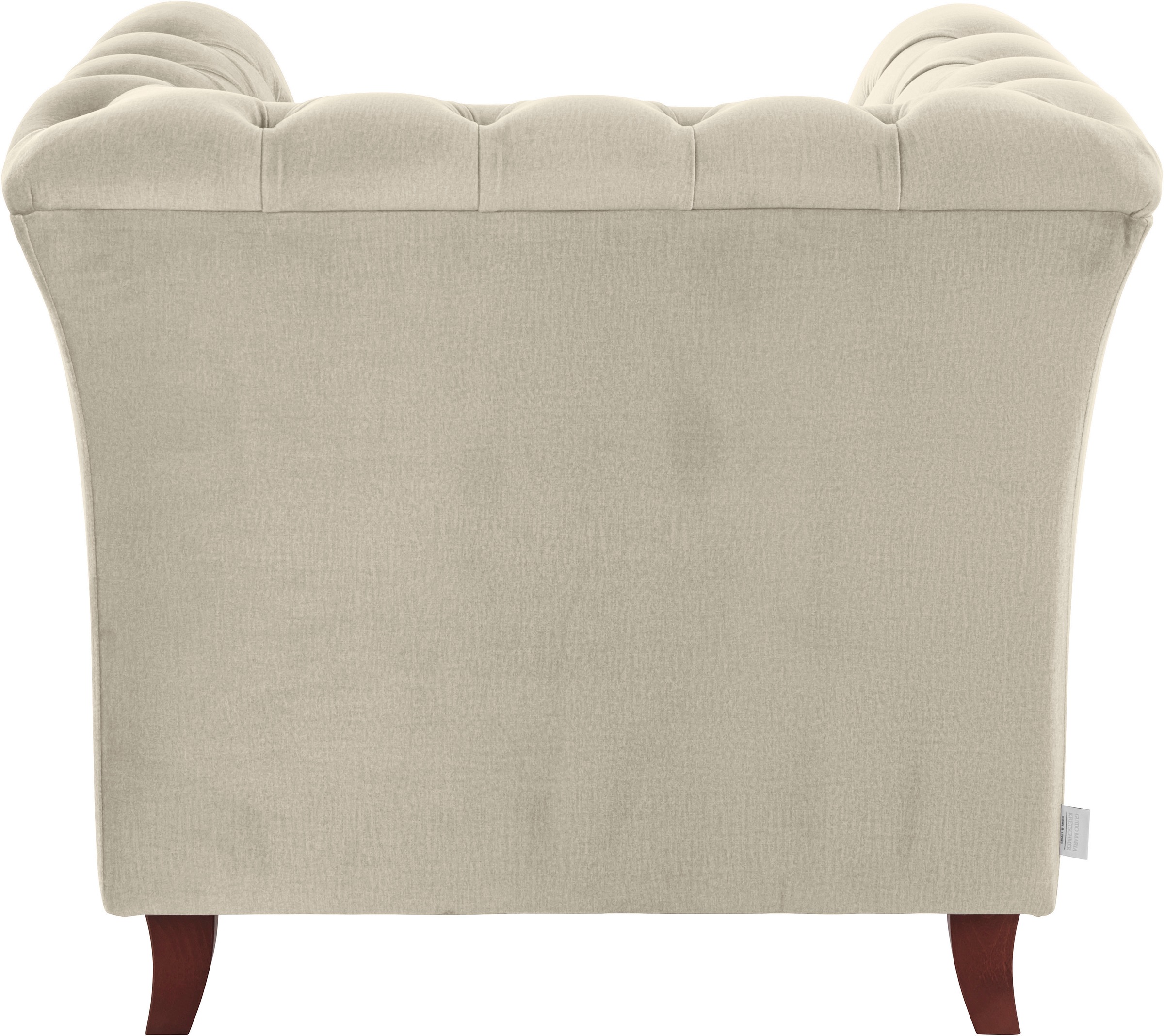 Home affaire Chesterfield-Sessel »Reims Cocktailsessel, Sessel«, mit echter Chesterfield-Knopfheftung, hochwertige Verarbeitung