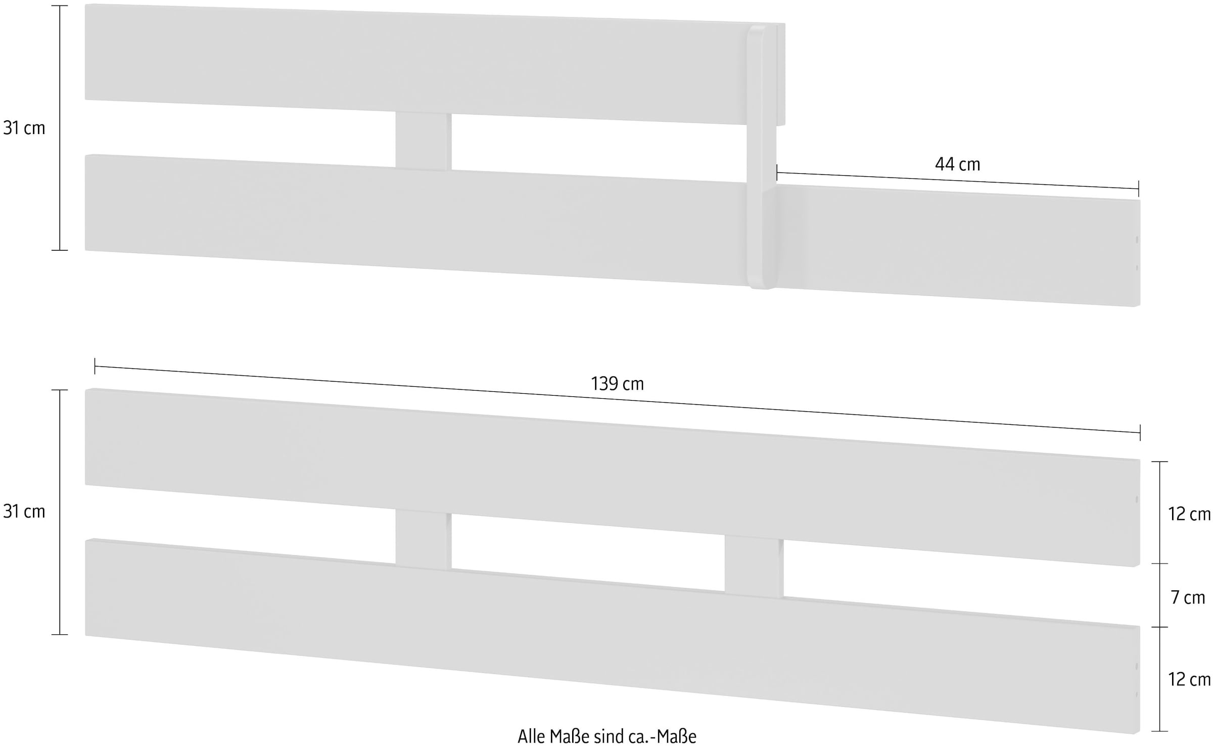 GERMANIA Côtés transformables »Tomino« 1 cuis tlg. Sicherheitsset für Kinderbett GW-Tomino, Juniorbett mit Rausfallschutz