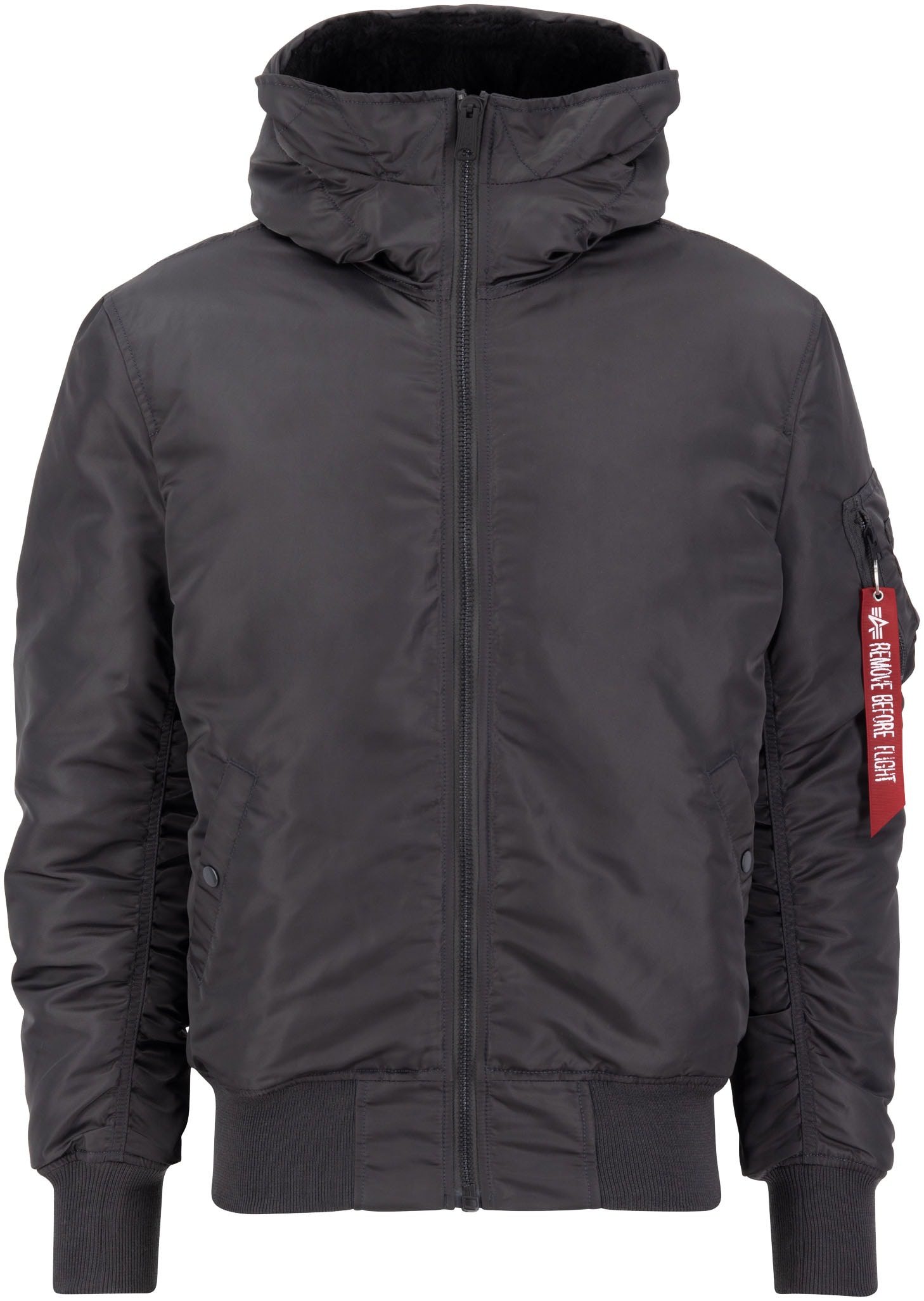 Alpha Industries Bomberjacke »MA-1 HOODED«, mit Kapuze