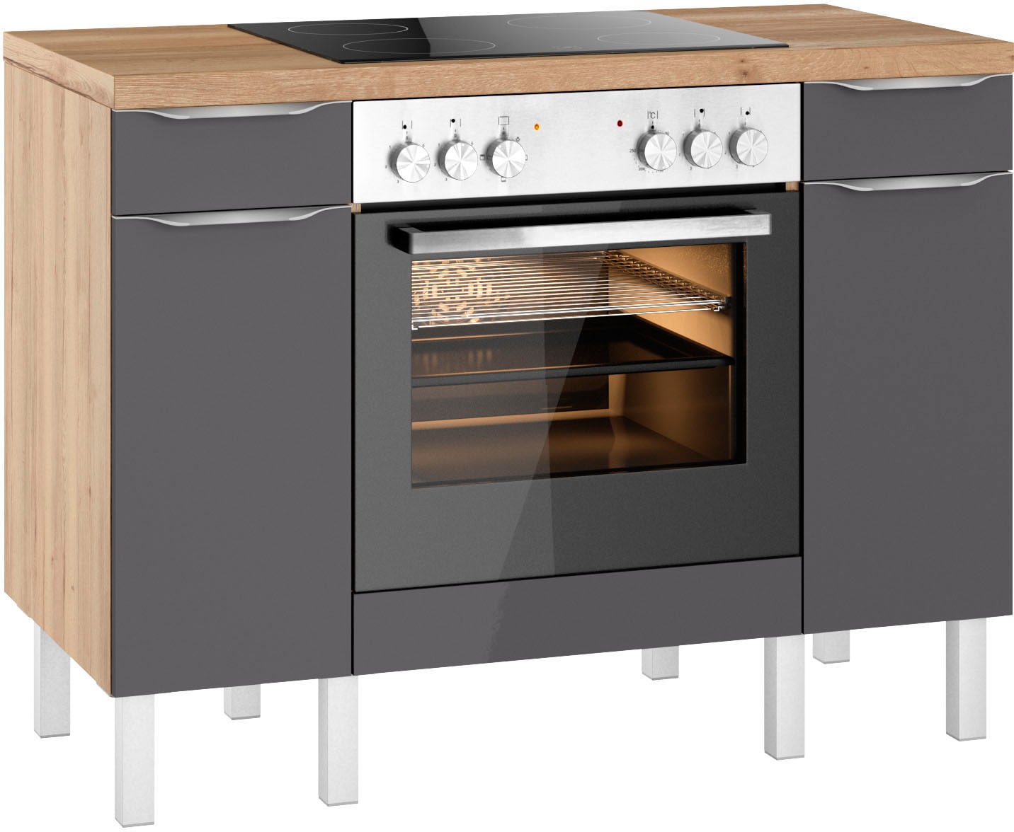 OPTIFIT Cuisine »Lilly2« Breite 120 cm, wahlweise mit E-Geräten