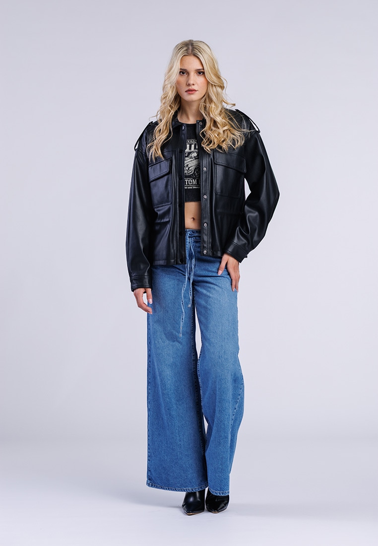 Freaky Nation Lederjacke »T-Lorca«
