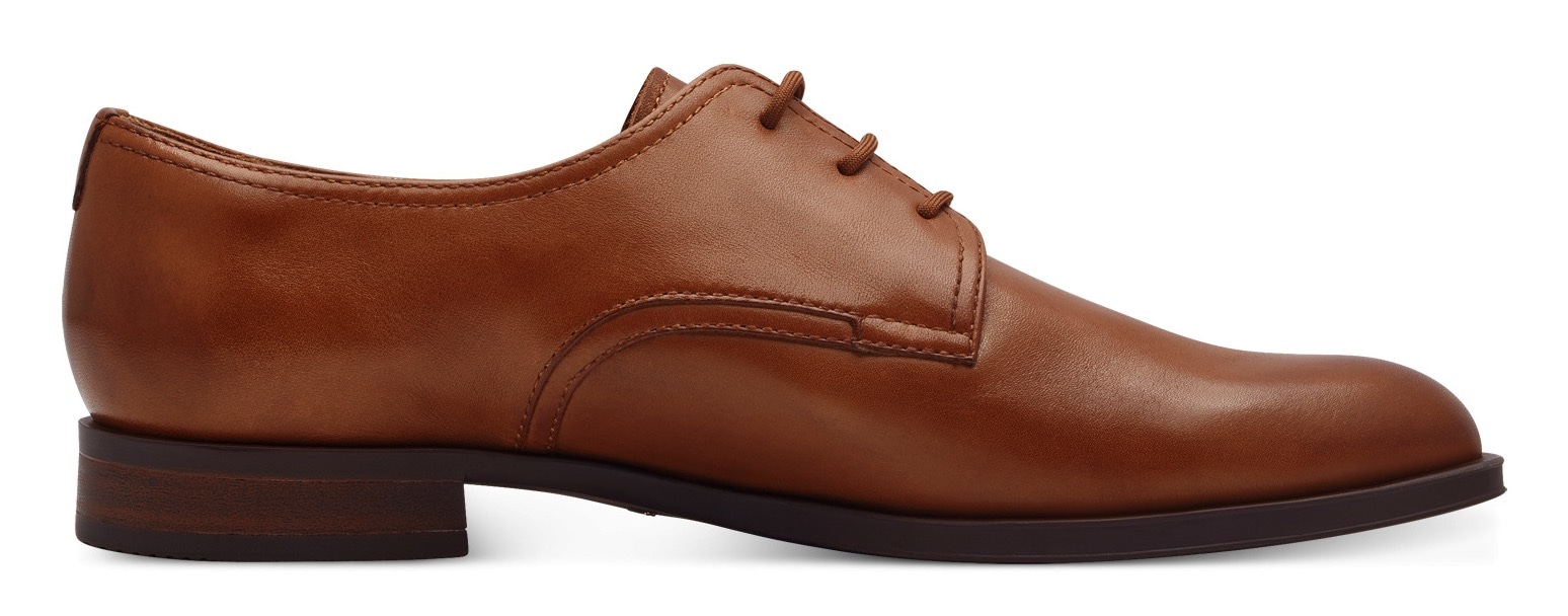 Tamaris Chaussure à lacets  , Blockabsatz, Halbschuh, Businessschuh mit Ziernähten