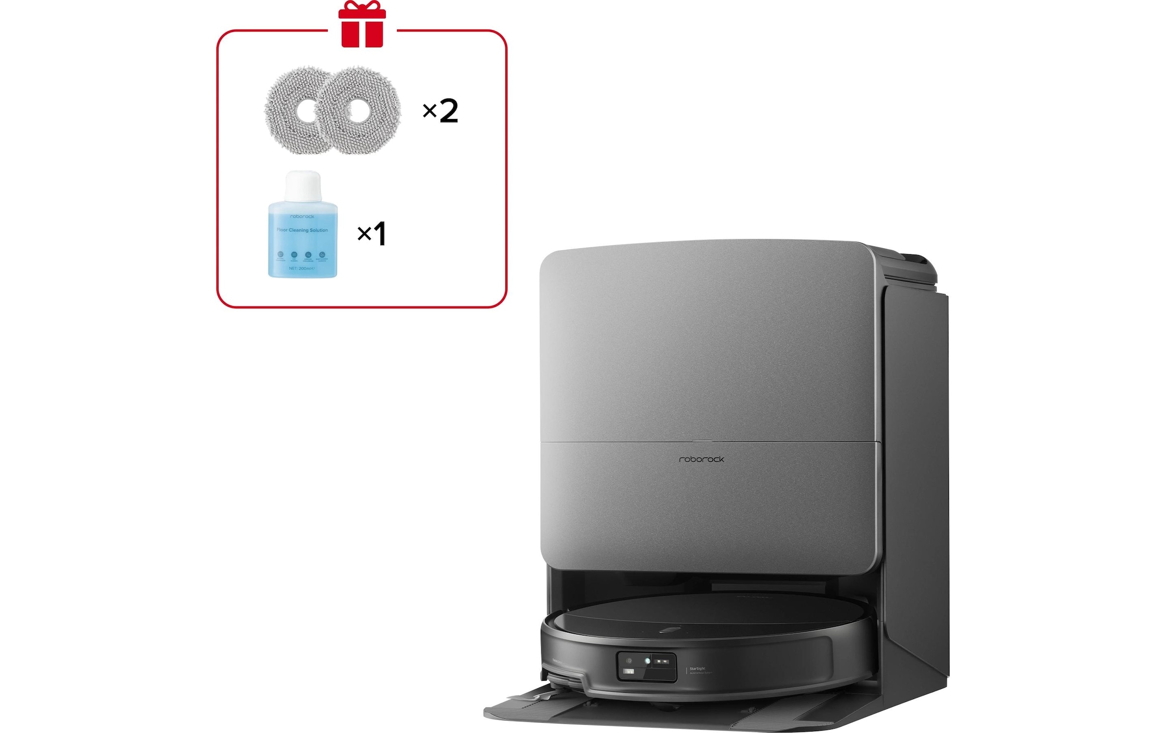 Roborock Saugroboter »mit Wischfunktion Saros 20X mit 36.000 Pa Saugkraft & hohem Wischdruck« Mop-Abnahme, überwindet 8,8cm hohe Schwellen, StarSight2.0 Navigation