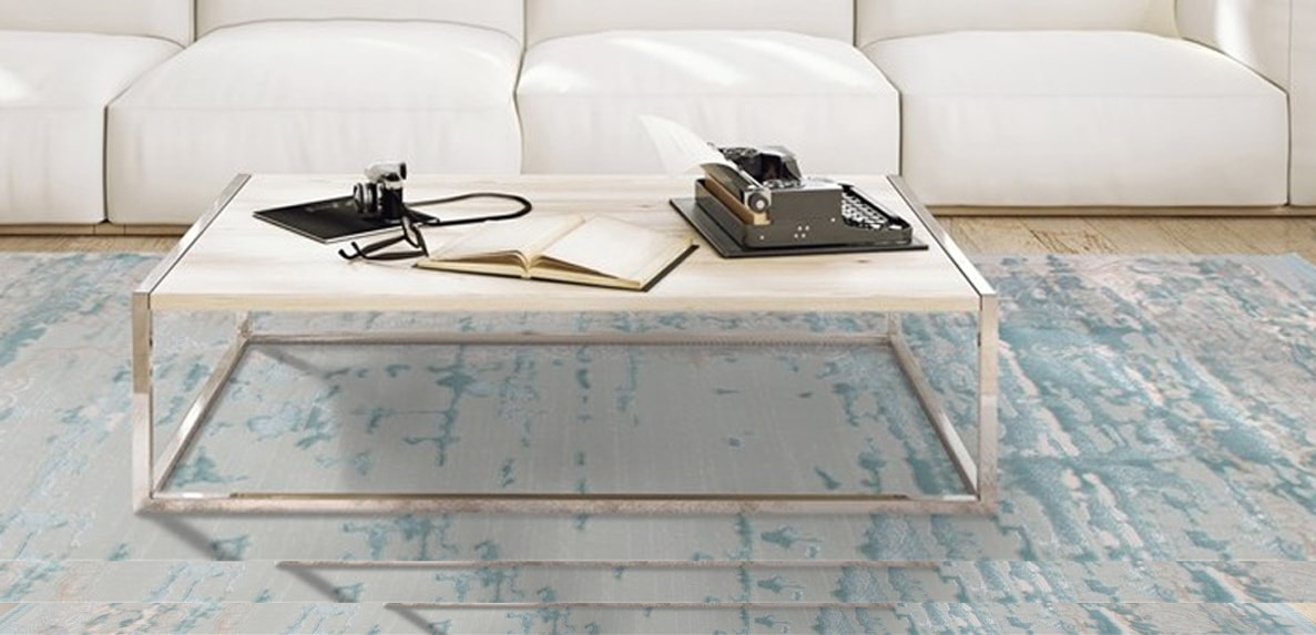 Image of calo-deluxe Teppich "Texsa 250" rechteckig 15 mm Höhe Vintage Design, Wohnzimmer