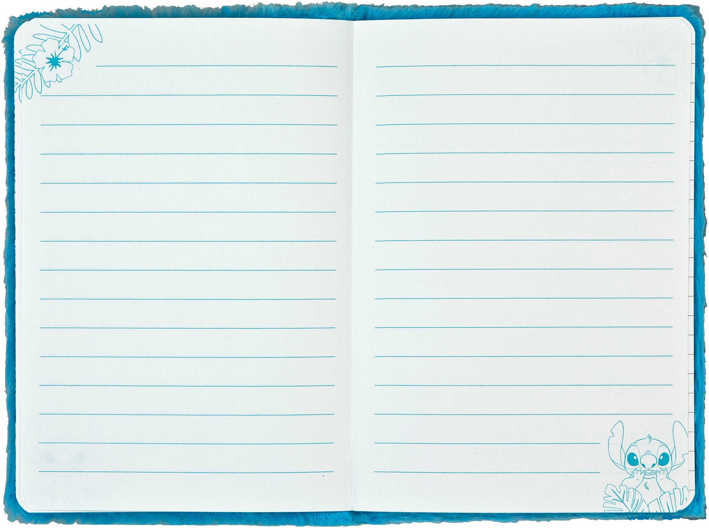 UNDERCOVER Kinderrucksack »Lilo & Stitch Plüsch« Rucksack + Plüsch Schlamperetui + Plüsch Notizbuch A5