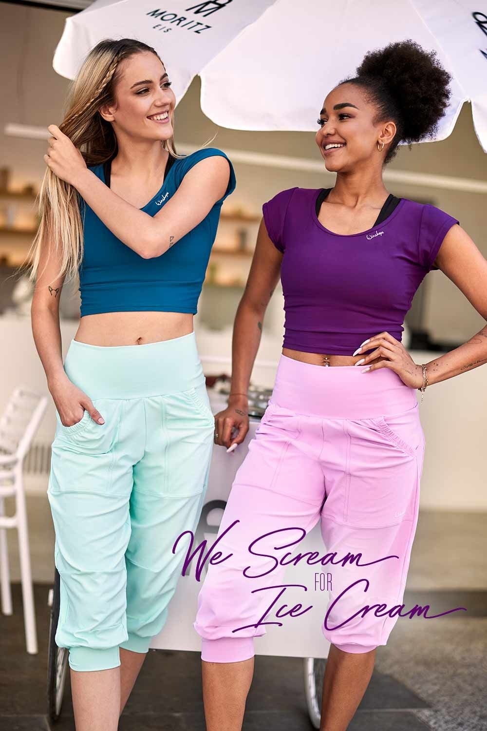 Winshape Pantalon de sport »Functional Comfort ¾ Leisure Trousers LEI201C«  High Waist