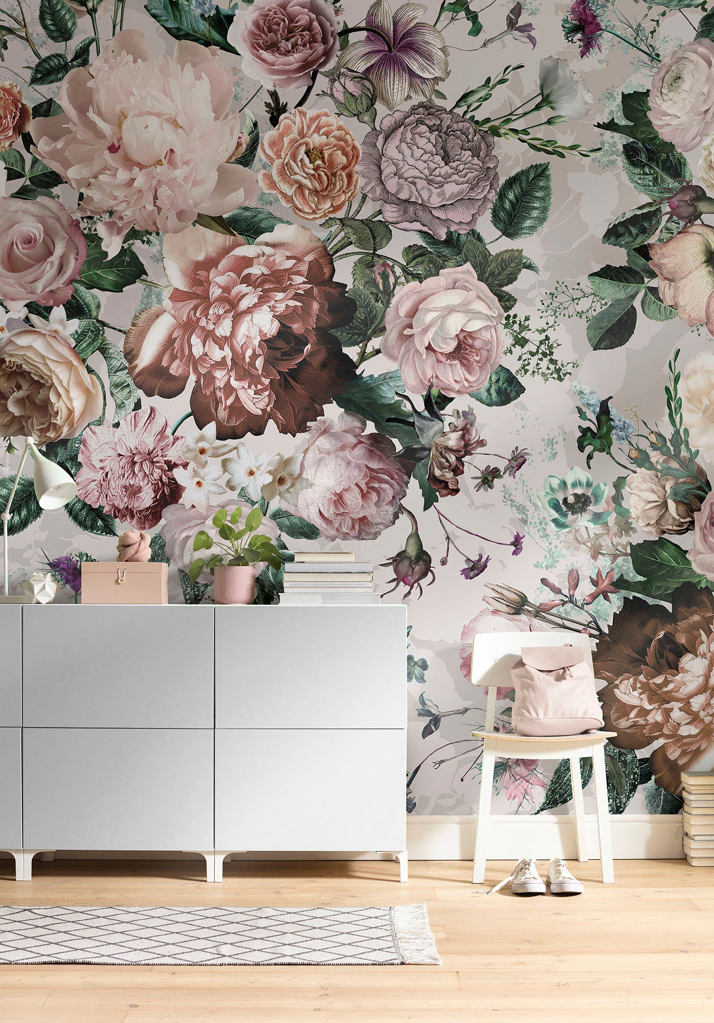 Komar Vliestapete »Digitaldruck Vlies - Victoria - Grösse 400 x 260 cm«, bedruckt, Wohnzimmer, Schlafzimmer