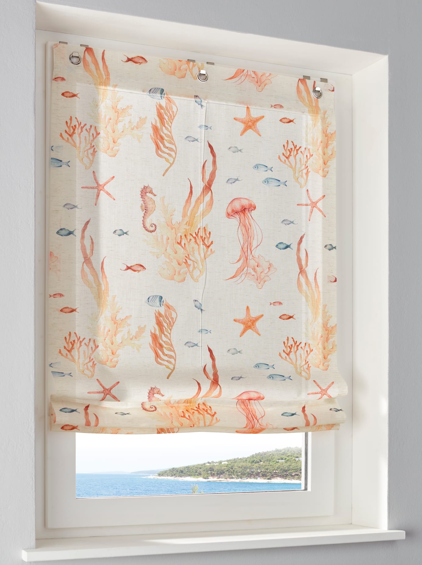 Image of heine home Rollo halbtransparent