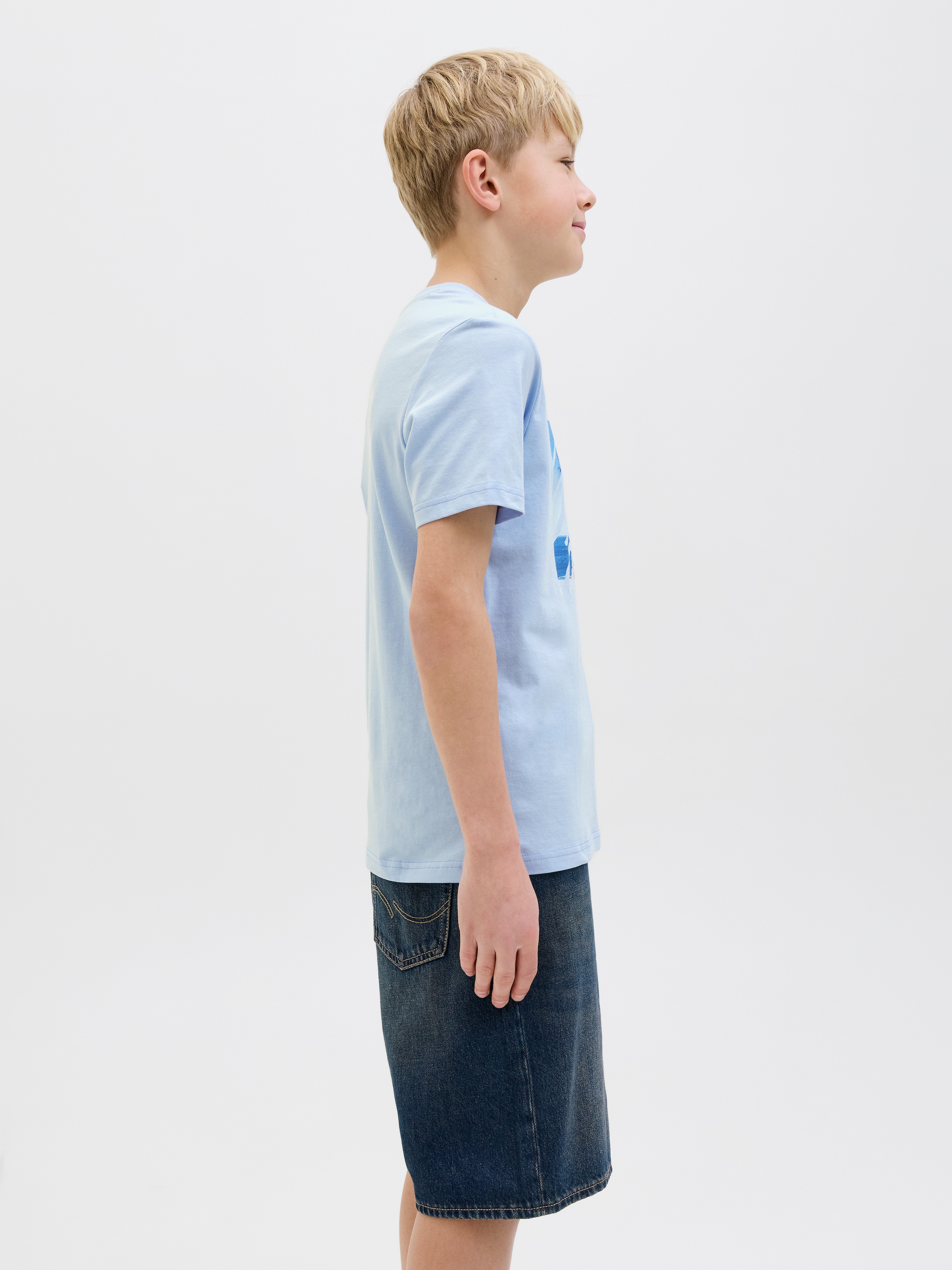 Jack & Jones Junior T-Shirt »JJCOLTON PHOTOPRINT TEE SS CREW NE JNR«