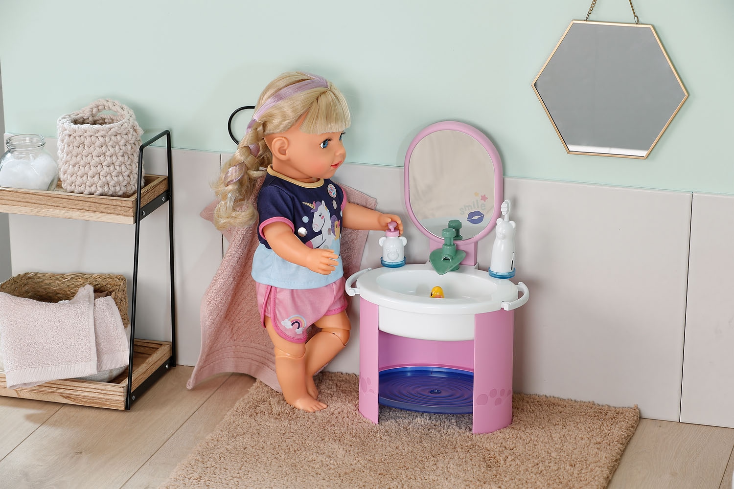 Baby Born Centre de jeux pour poupées »Handwaschbecken«