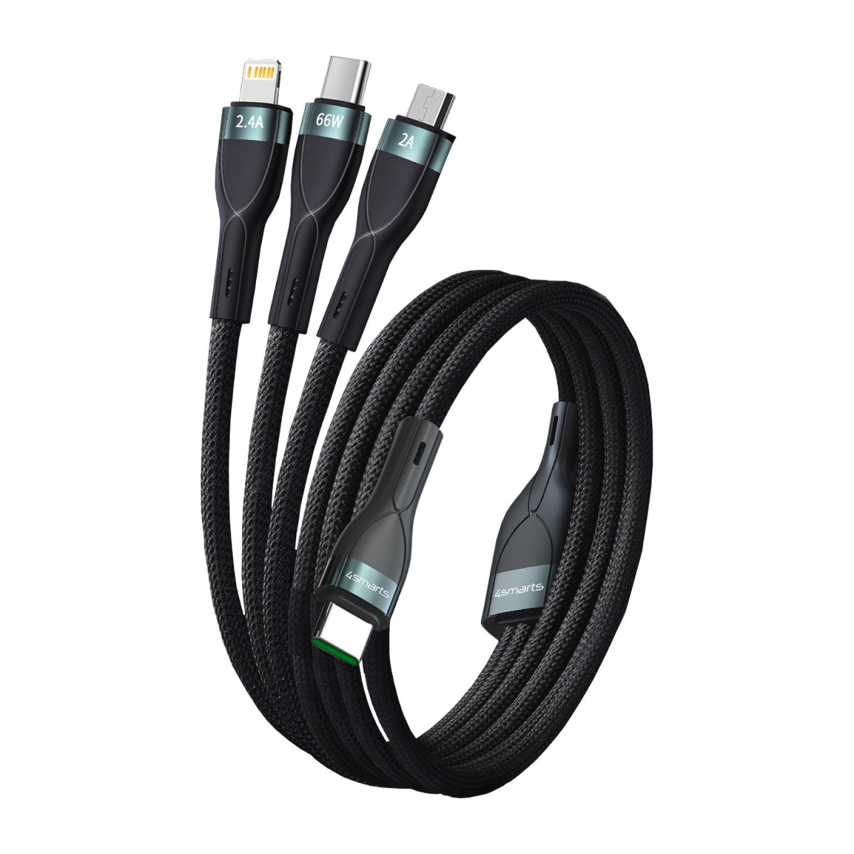 USB-Kabel »USB-C PremiumCord Multi 60W«, USB-C, Lightning, 150 cm