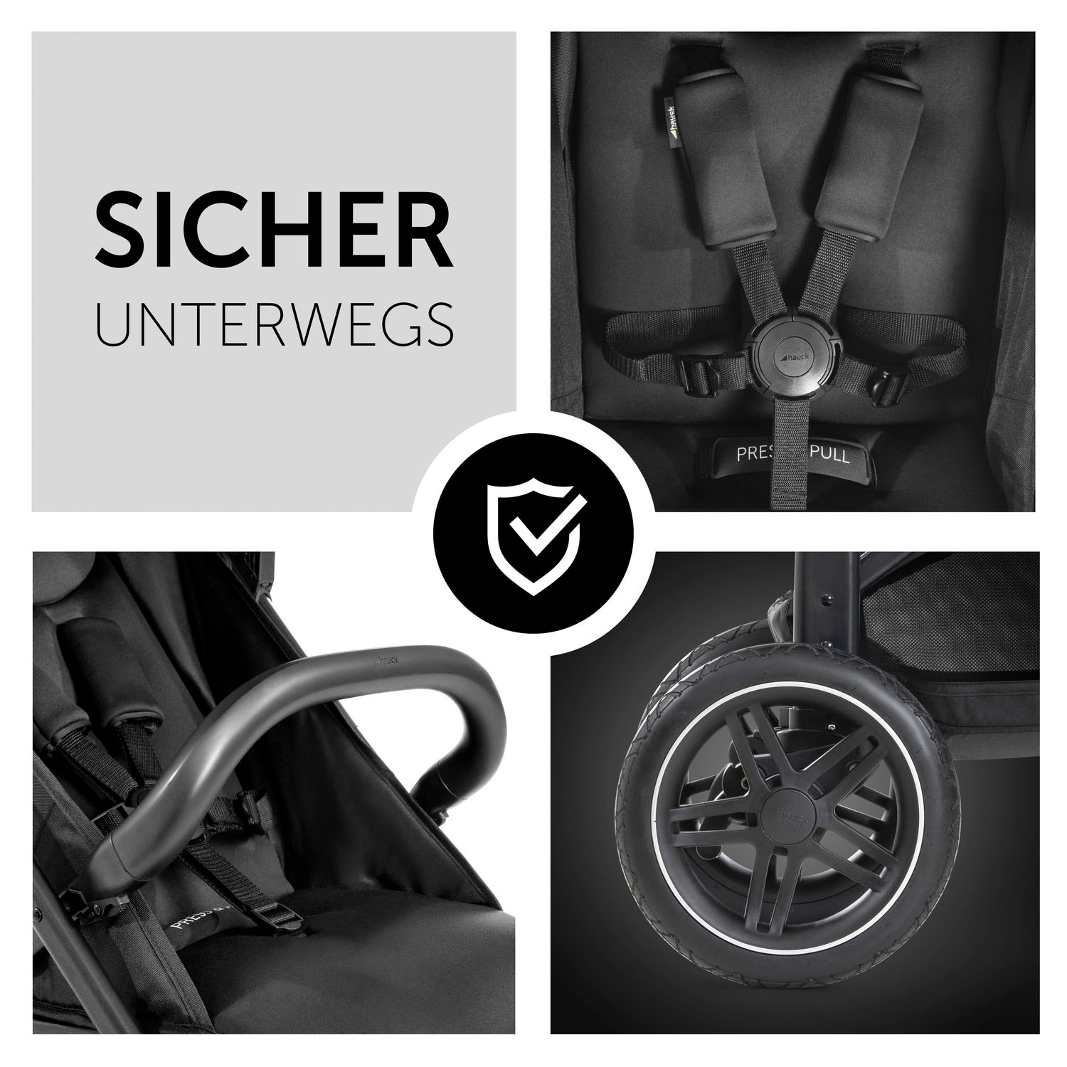 Hauck Poussette pour enfants »Rapid 4D« 25 kilos belastbar bis 22 kg