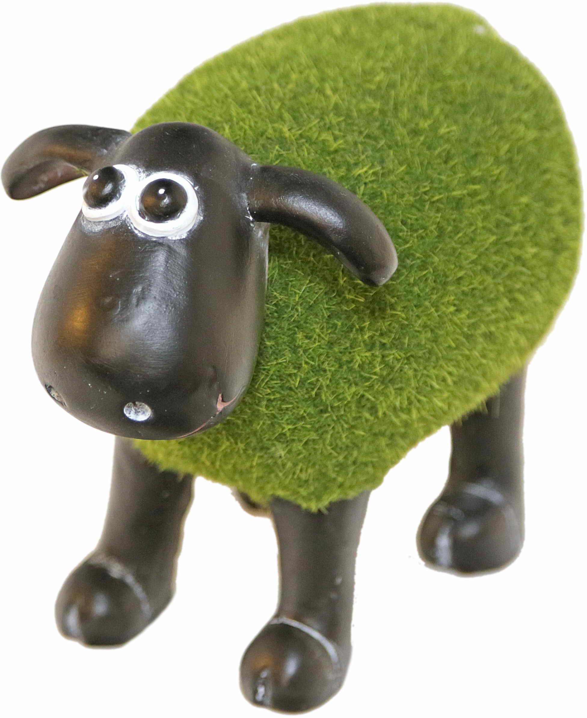 Image of Casa Collection by Jänig Tierfigur »Schaf grün (mit Rasenfell) stehend, Höhe: 14,5cm«, (1 St.) bei Ackermann Versand Schweiz