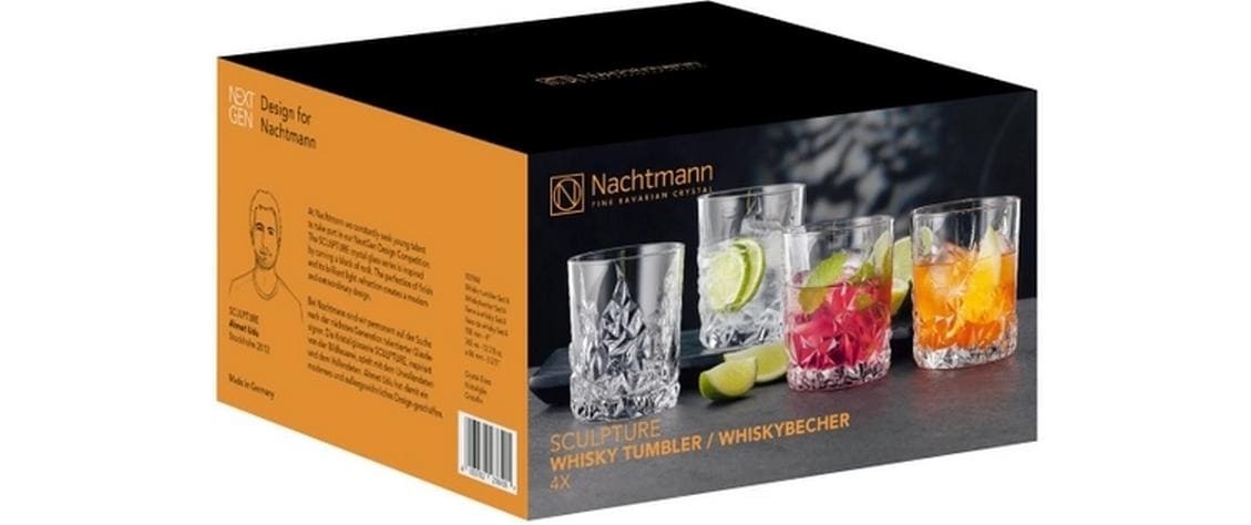 Nachtmann Whiskyglas »Sculpture, 4 Stück«