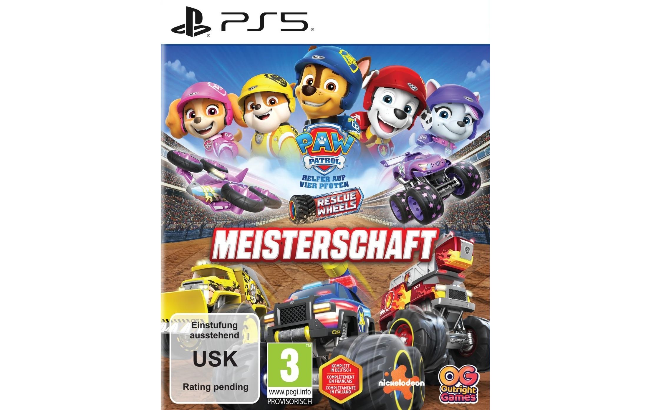 Image of BANDAI NAMCO Spielesoftware "Namco PAW Patrol Rescue Wheel: Meisterschaft" PlayStation 5
