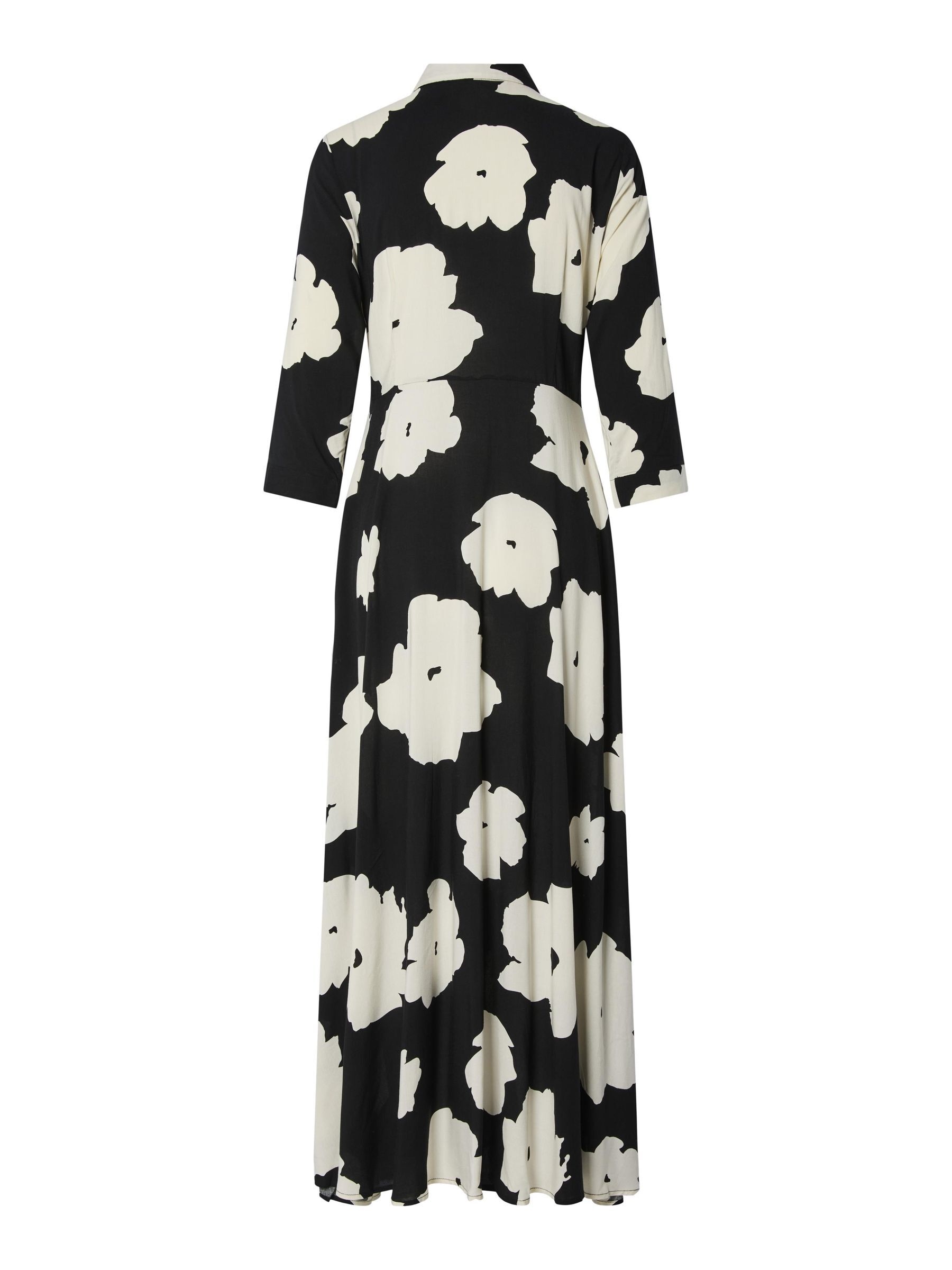 Y.A.S Hemdblusenkleid »YASSAVANNA LONG SHIRT DRESS«, Sommerkleid, mit 3/4 Ärmel