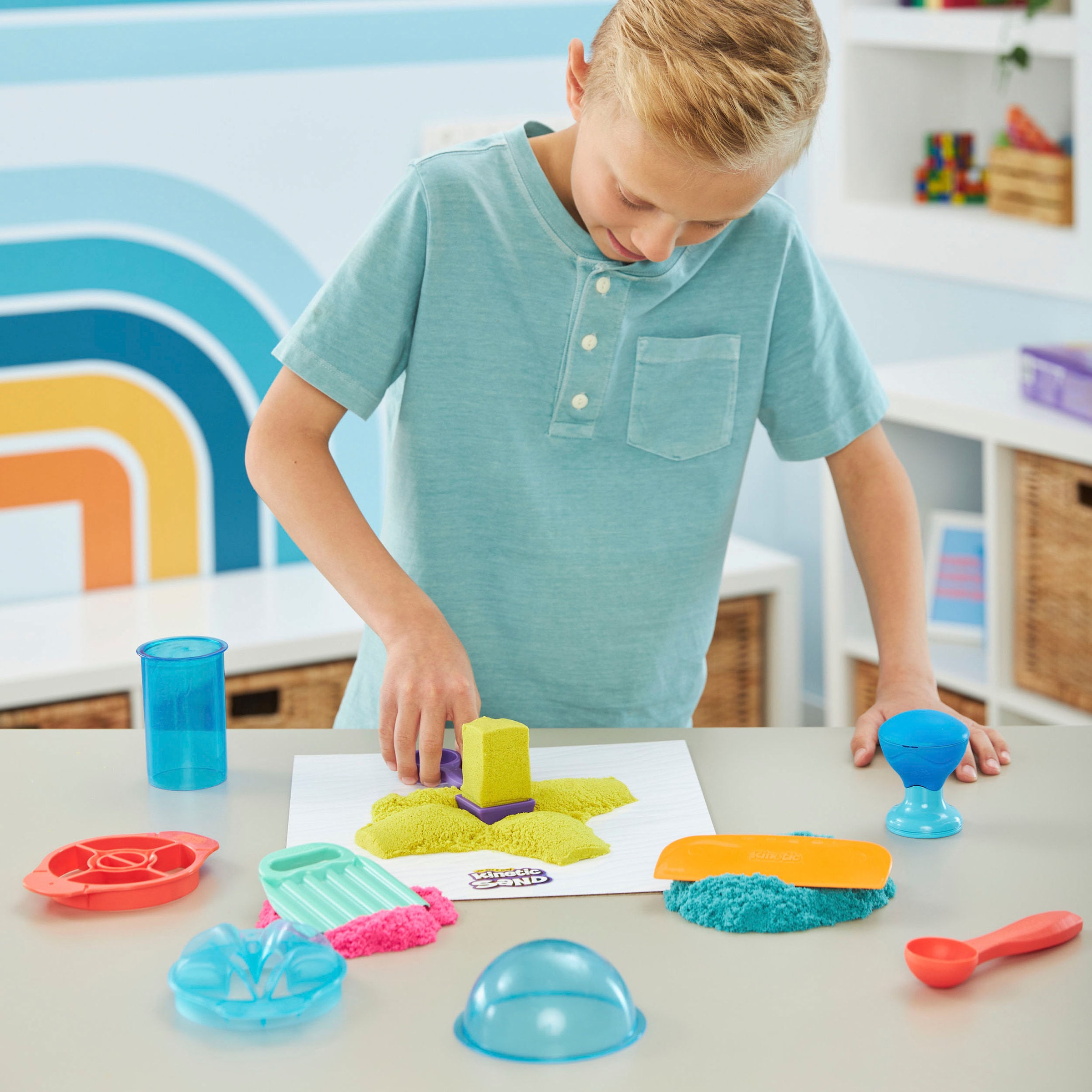 Spin Master Kreativset »Kinetic Sand - Ultimate Sandisfying Set 907g«