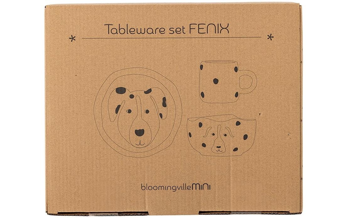 Bloomingville Kindergeschirr-Set »Fenix 3-teilig«