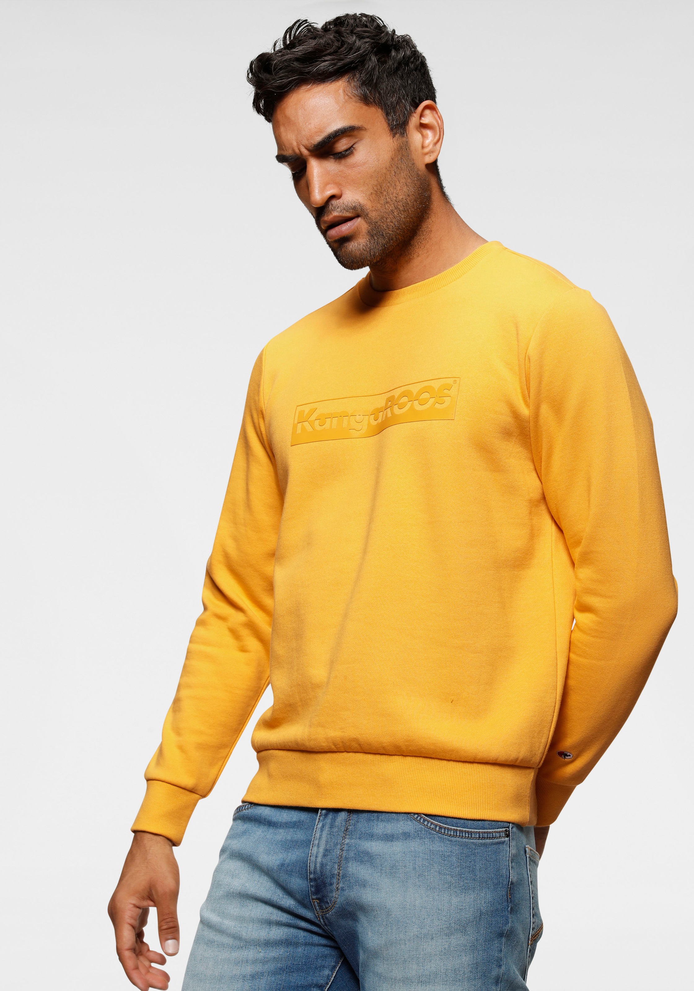 Image of KangaROOS Sweatshirt, mit grossem Logofrontprint bei Ackermann Versand Schweiz