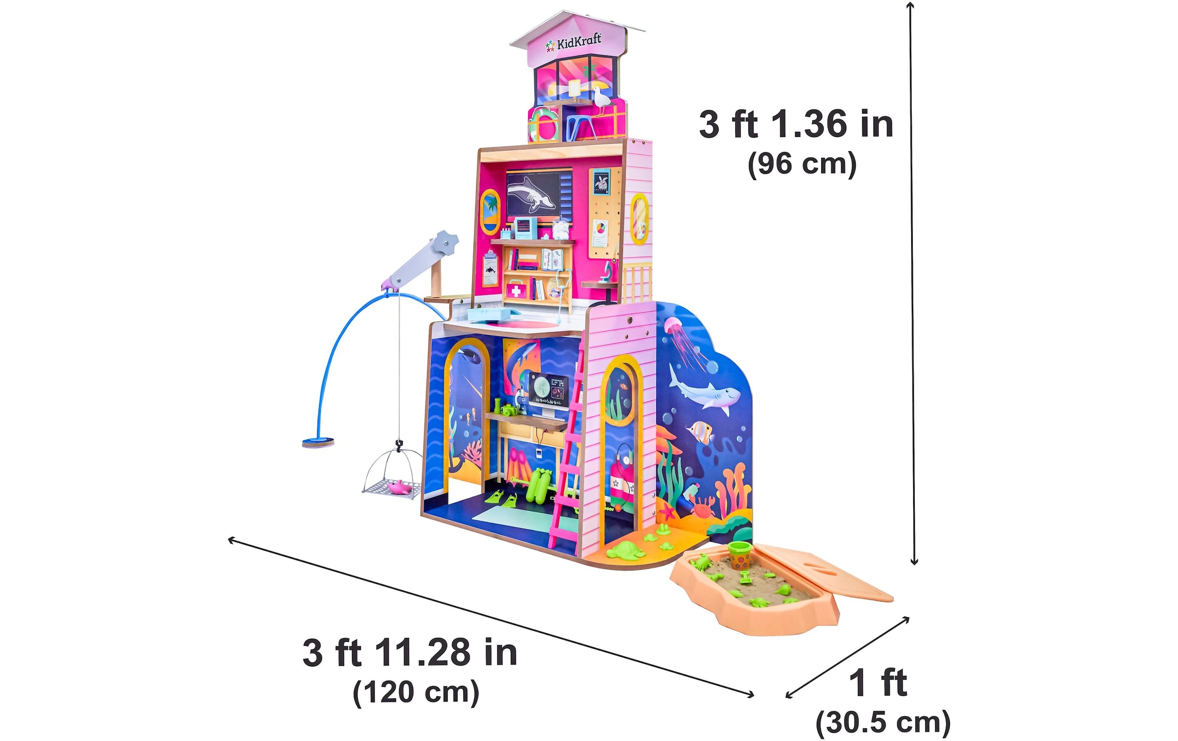 Puppenhaus »Kid Kraft 2-in-1 Beach und Rescue Center«