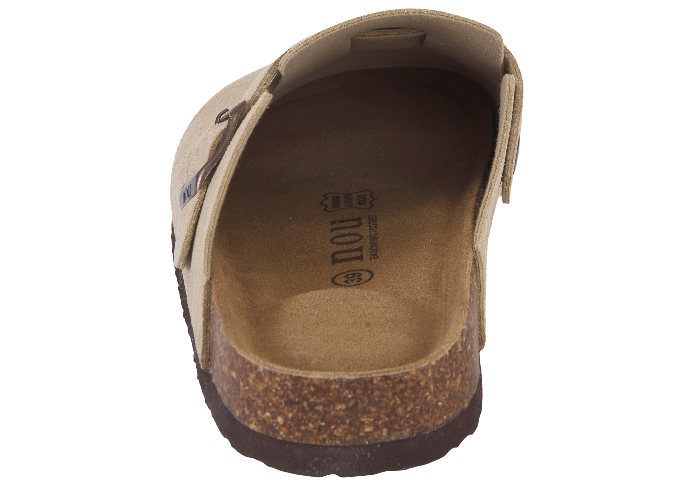 nou Sandale »Corwin Leather Cork Clog V2«
