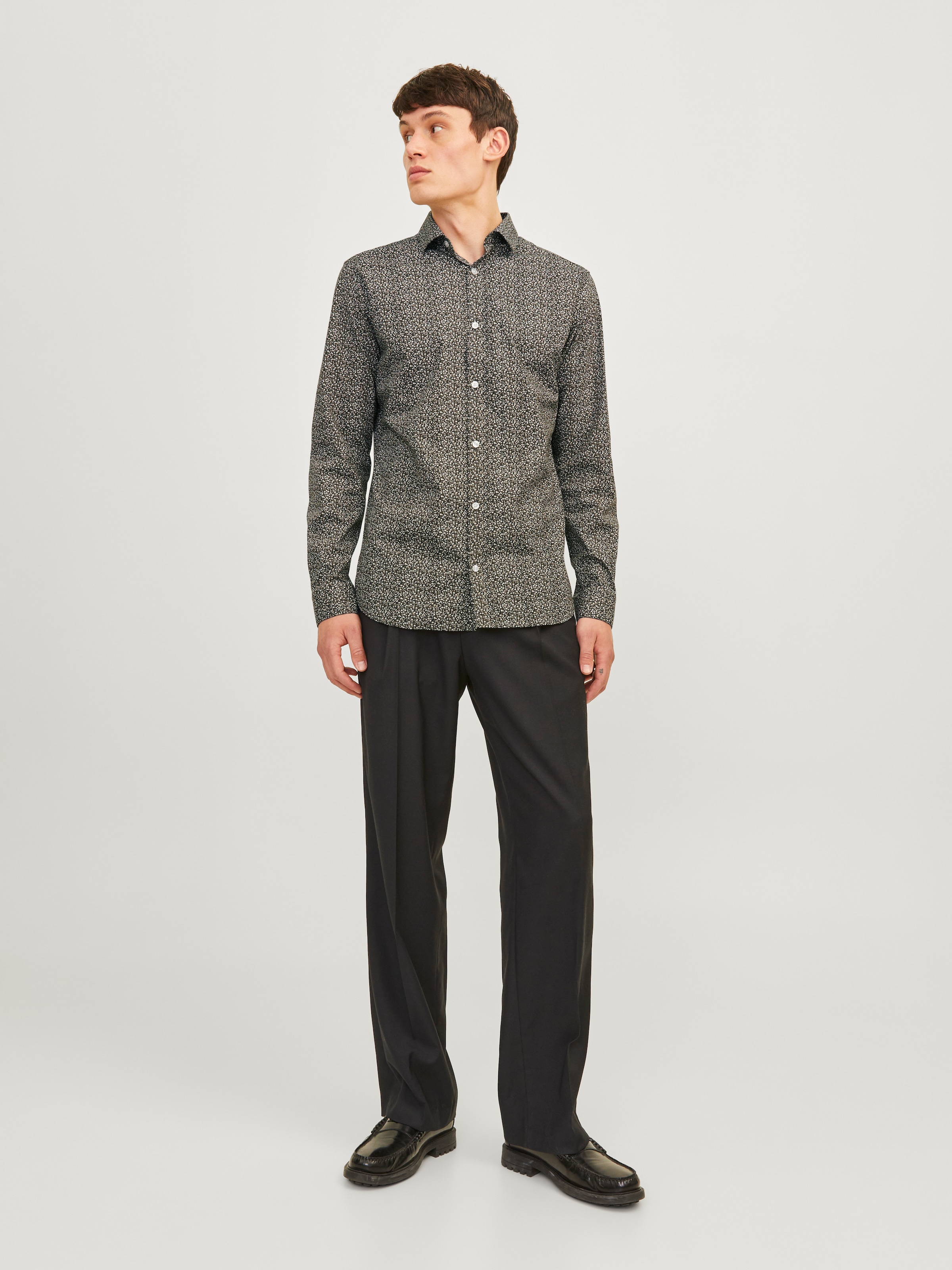Jack & Jones Langarmhemd »JPRBLABLACKPOOL STRETCH LS SHIRT SN«