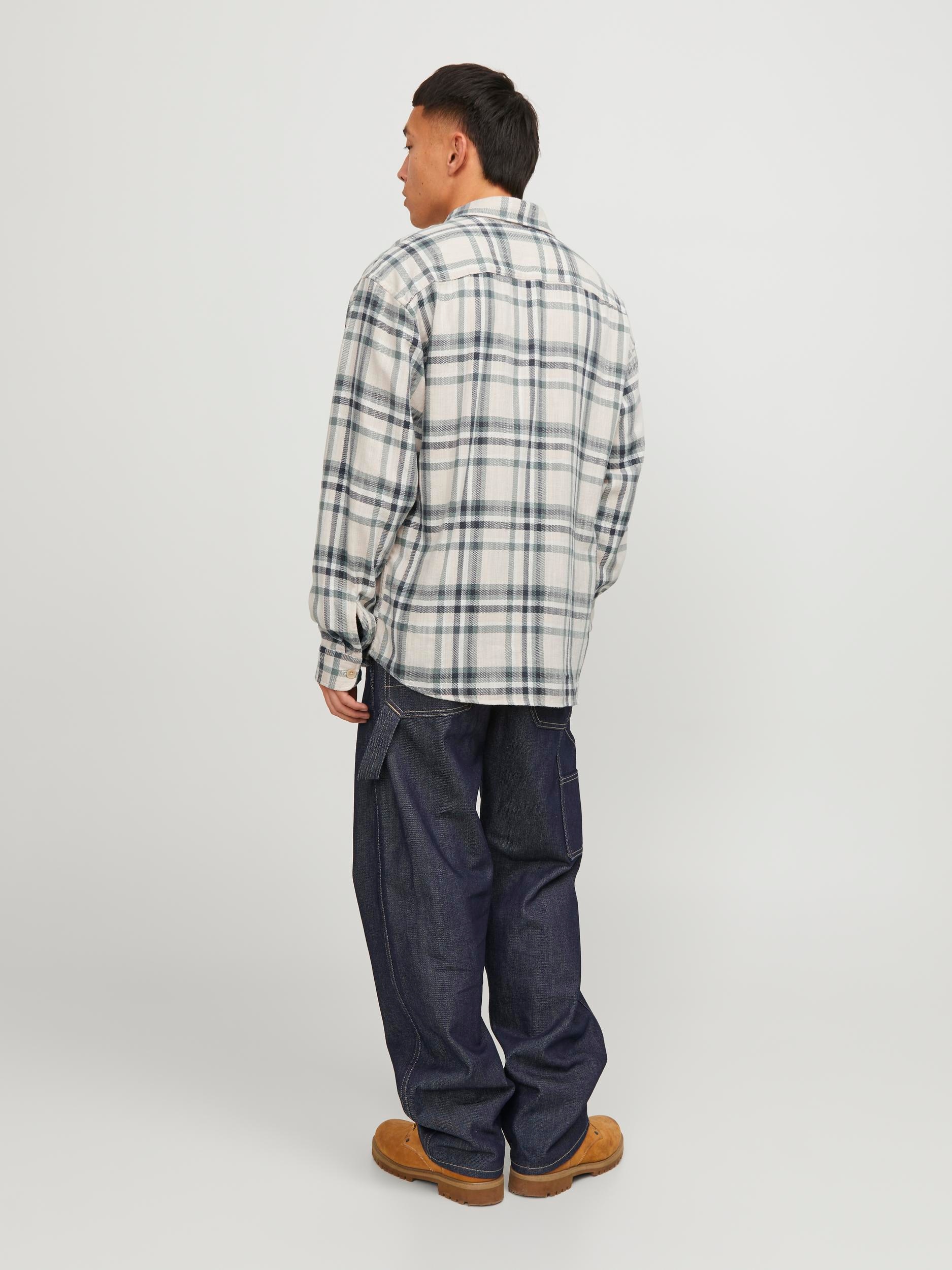 Jack & Jones Langarmhemd »JJEMICHAEL OVERSHIRT LS SN«