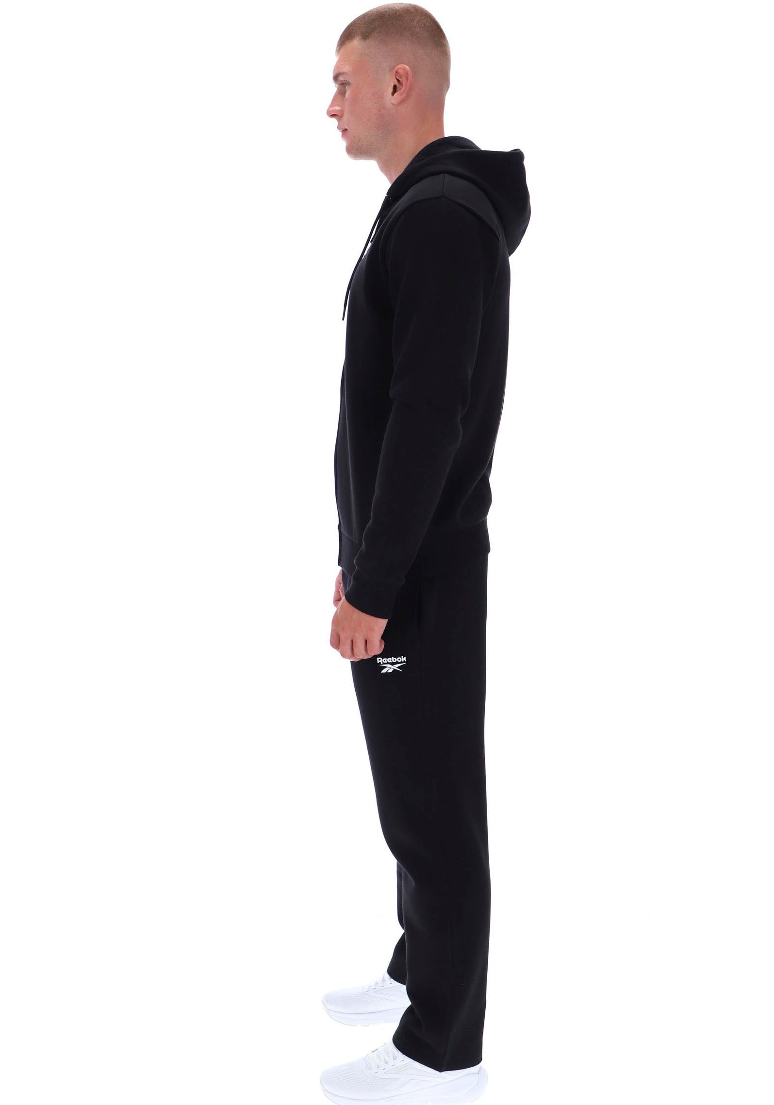 Reebok Sweat à capuche »COLTON SMALL LOGO ZIP THROUGH HOODY« 1 cuis tlg.