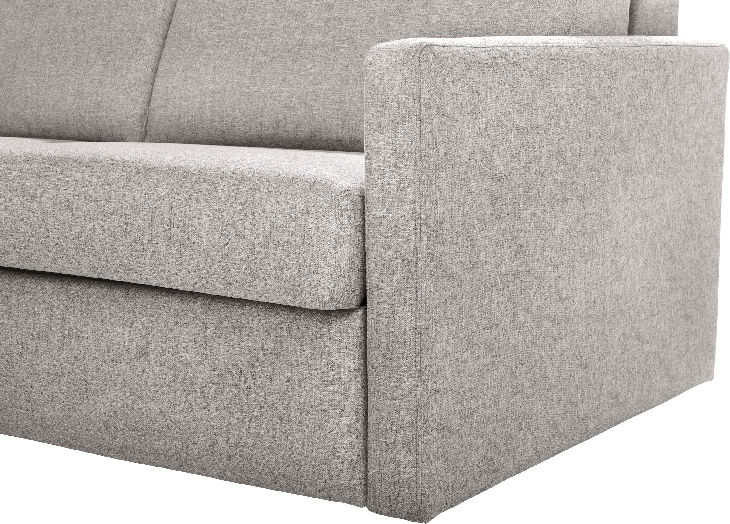 Places of Style Schlafsofa »Goldfarbenpoint 162 cm, Dauerschläfer, Liegefläche 120/200cm,«, 2-Sitzer mit Bettfunktion, Bonell-Federkernmatratze