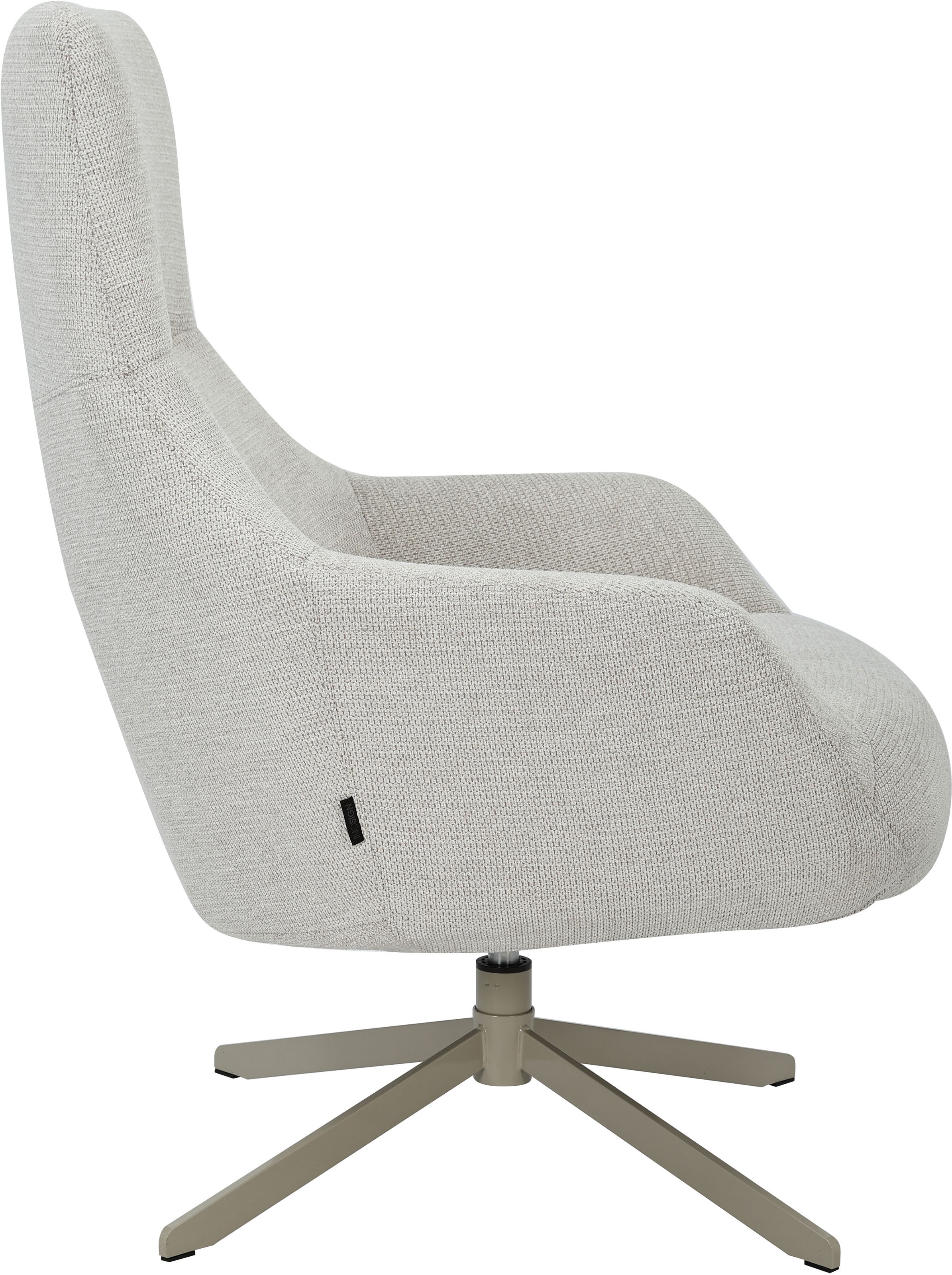 GOODproduct Fauteuil pivotant »CLARINDA moderner Ohrensessel drehbar, TV-Sessel, Relaxsessel« 360-Grad drehbar, robustes Metallgestell,