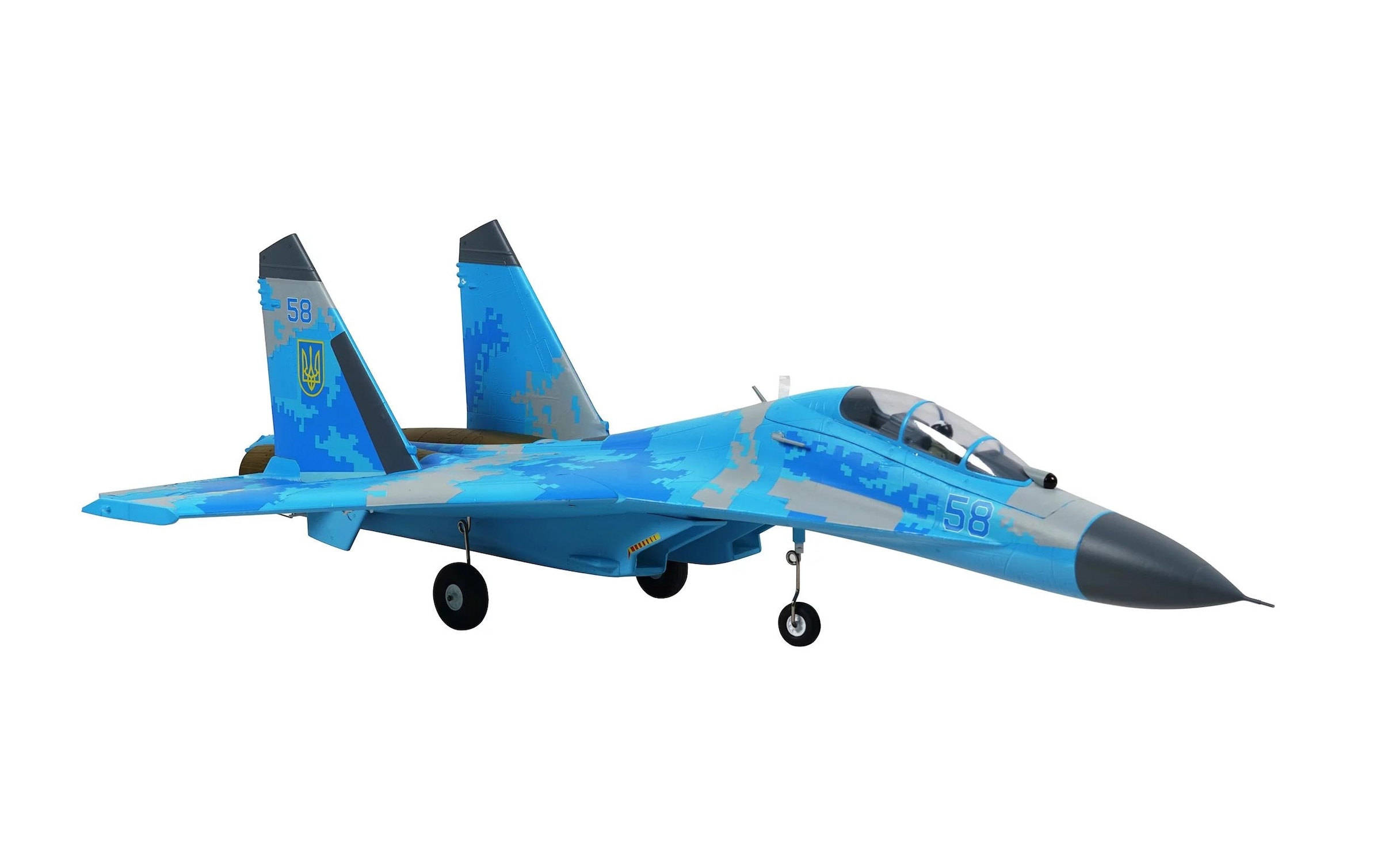 Amewi RC-Flugzeug »Jet XFly SU-27 50 mm Twin EDF Blau, PNP«
