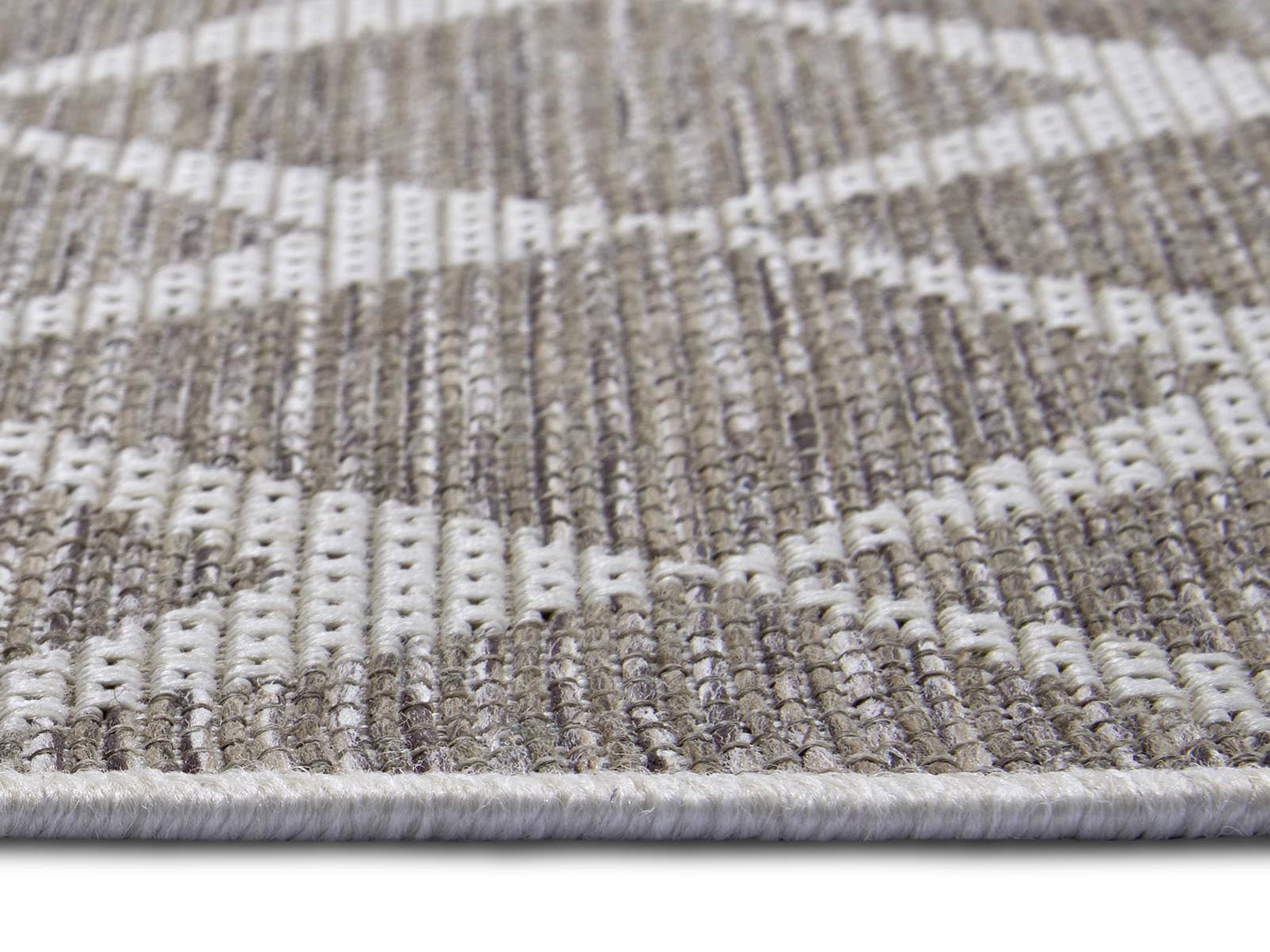 NORTHRUGS Teppich »Escala«, rechteckig, Flachgewebe Fischgrät Design,  gekettelt, Robust, Pflegeleicht kaufen