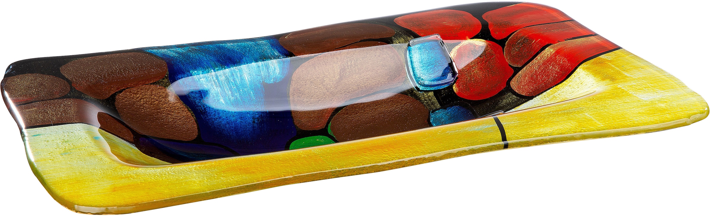 Casablanca by Gilde Dekoschale »Murano«, durchgefärbt; handgefertigt