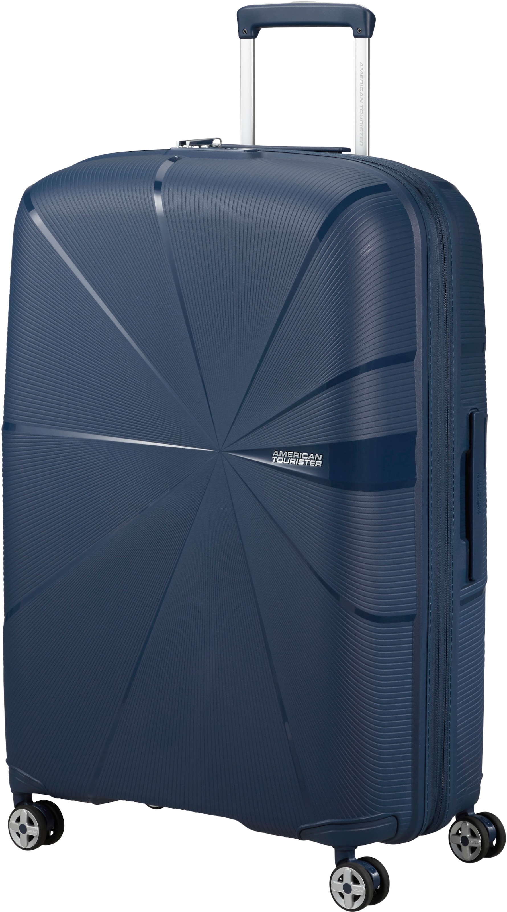 American Tourister® Hartschalen-Trolley »STARVIBE, in verschiedenen Farben und Grössen«, 4 Rollen, Handgepäck-Koffer Reisegepäck Koffer TSA-Zahlenschloss
