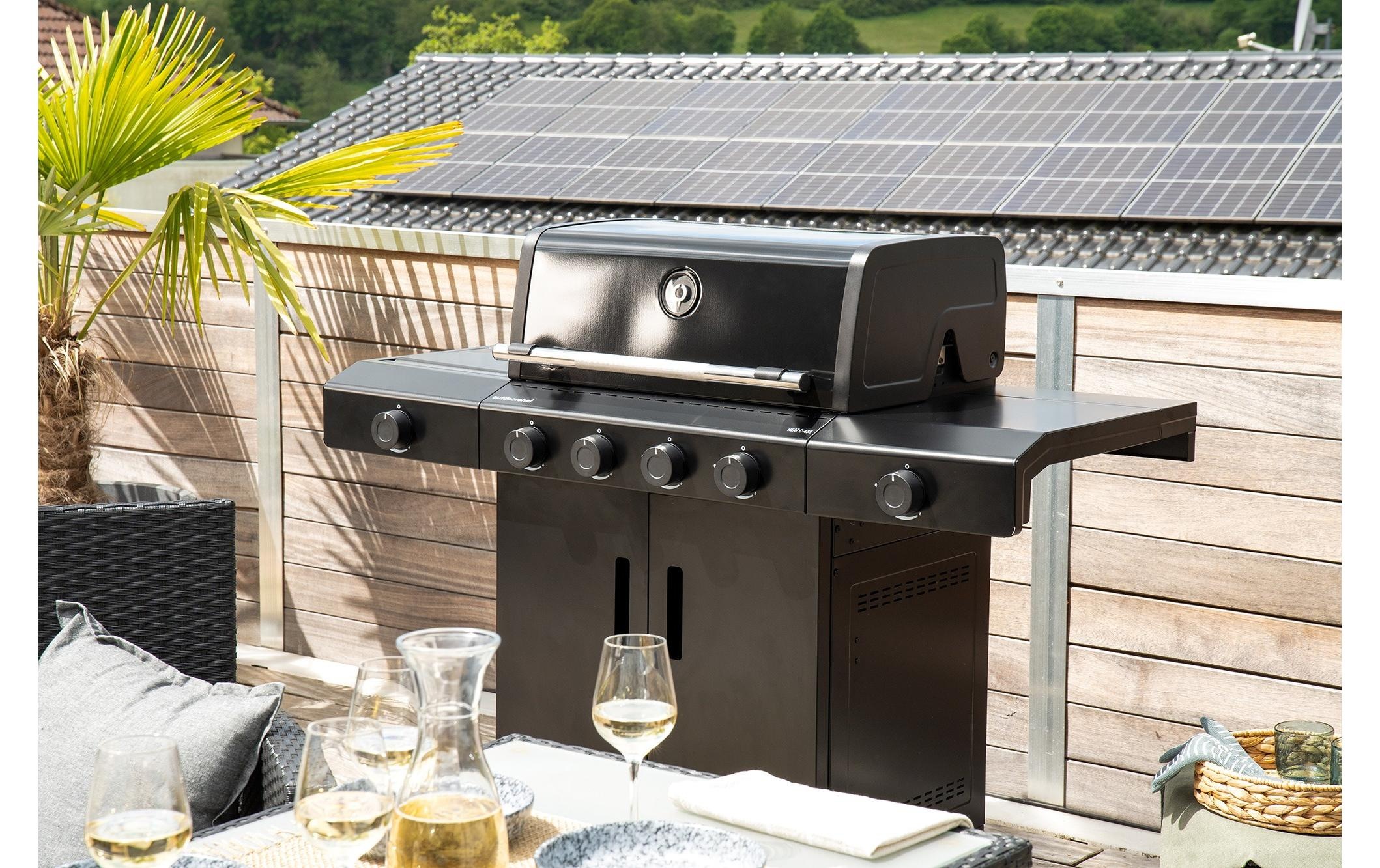 OUTDOORCHEF Gasgrill »Heat C-435 RB« Leistungsstarke 4-Brenner Grillstation