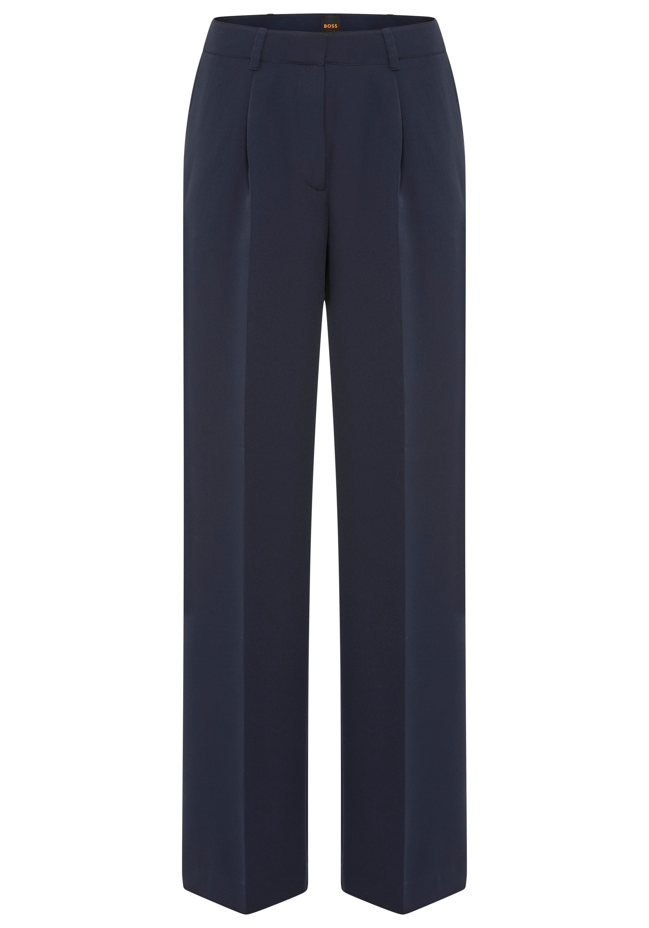 BOSS ORANGE Pantalon de costume »Tiwi Premium Damenmode«  pantalon large avec pli marqué