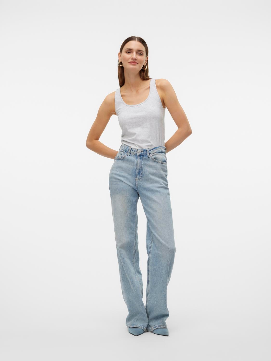 Vero Moda Tanktop »VMLULU LONG TANK TOP JRS GA NOOS«