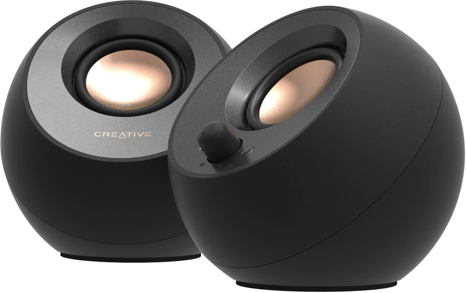 Creative Haut-parleurs pour PC »Pebble V3« 2.0 ( ajustement du volume 8 W) Bluetooth 5.0