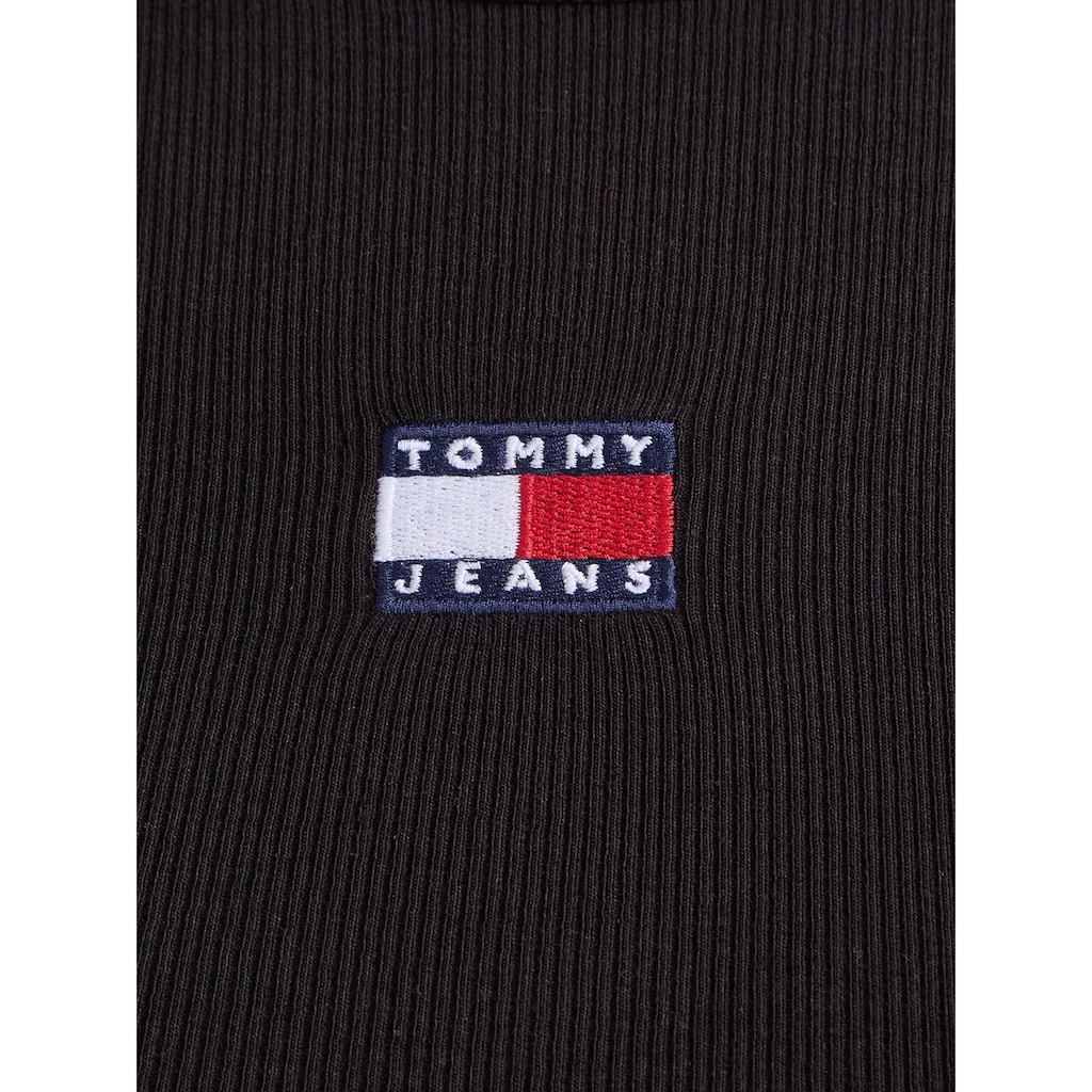 Tommy Jeans Rundhalsshirt »TJW SLIM BADGE RIB TEE«