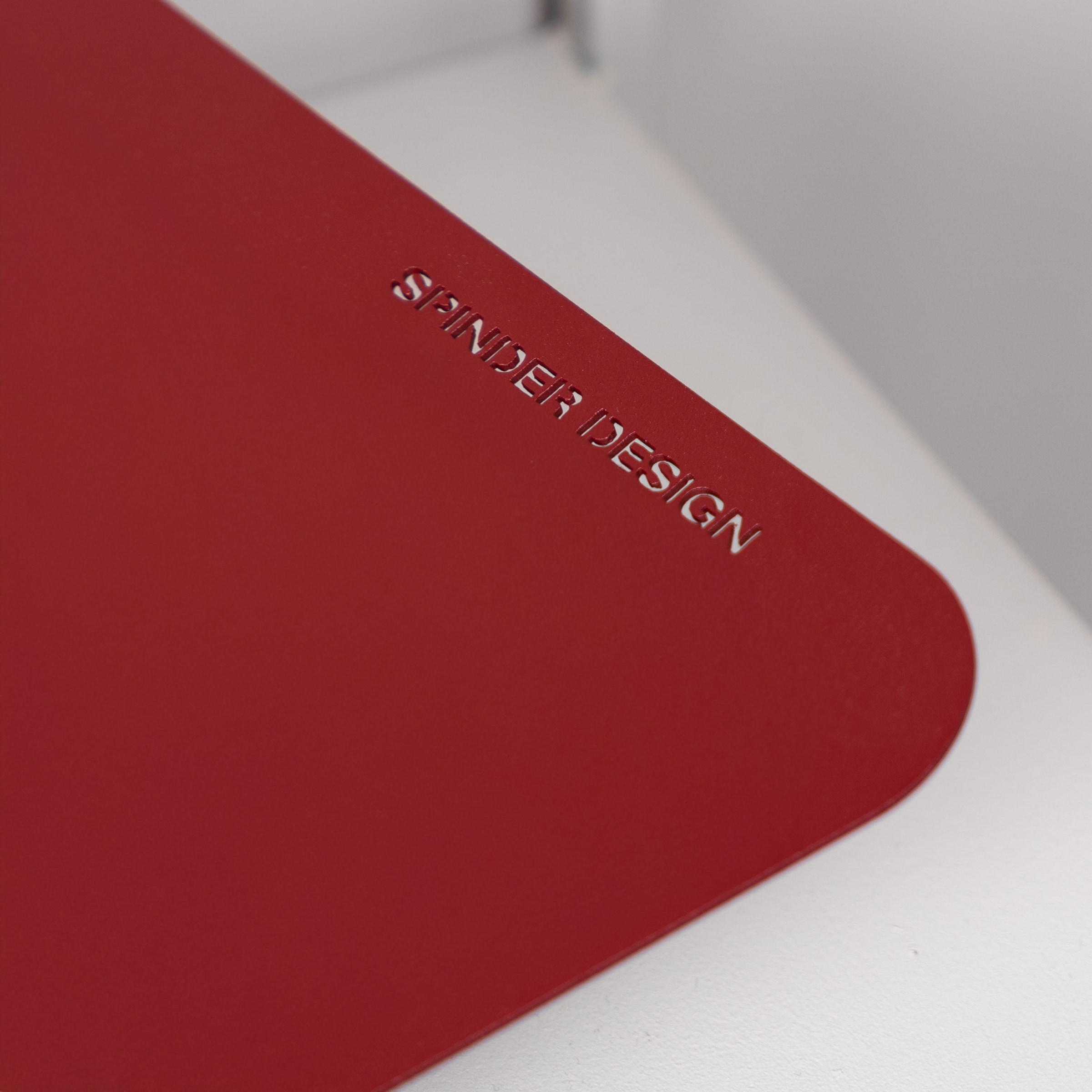 Spinder Design Serre-livres »ATALANTA« porte-livres moderne en acier peint par poudrage