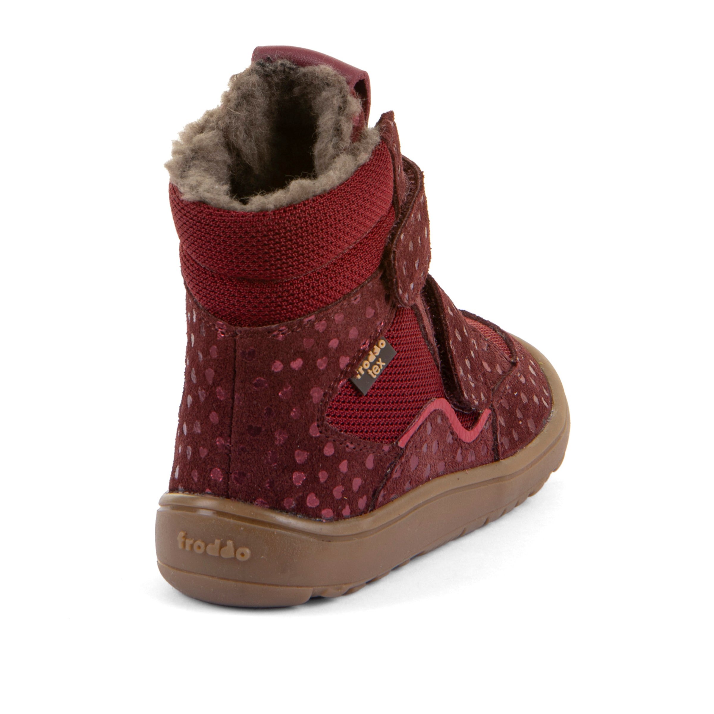 froddo® Chaussures pieds nus »BAREFOOT TEX WINTER«  chaussure à scratch, bottes d'hiver avec membrane TEX