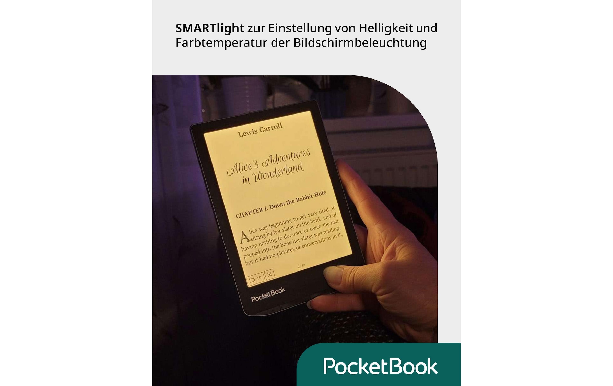 PocketBook E-Book »Reader Verse Mist Grey«