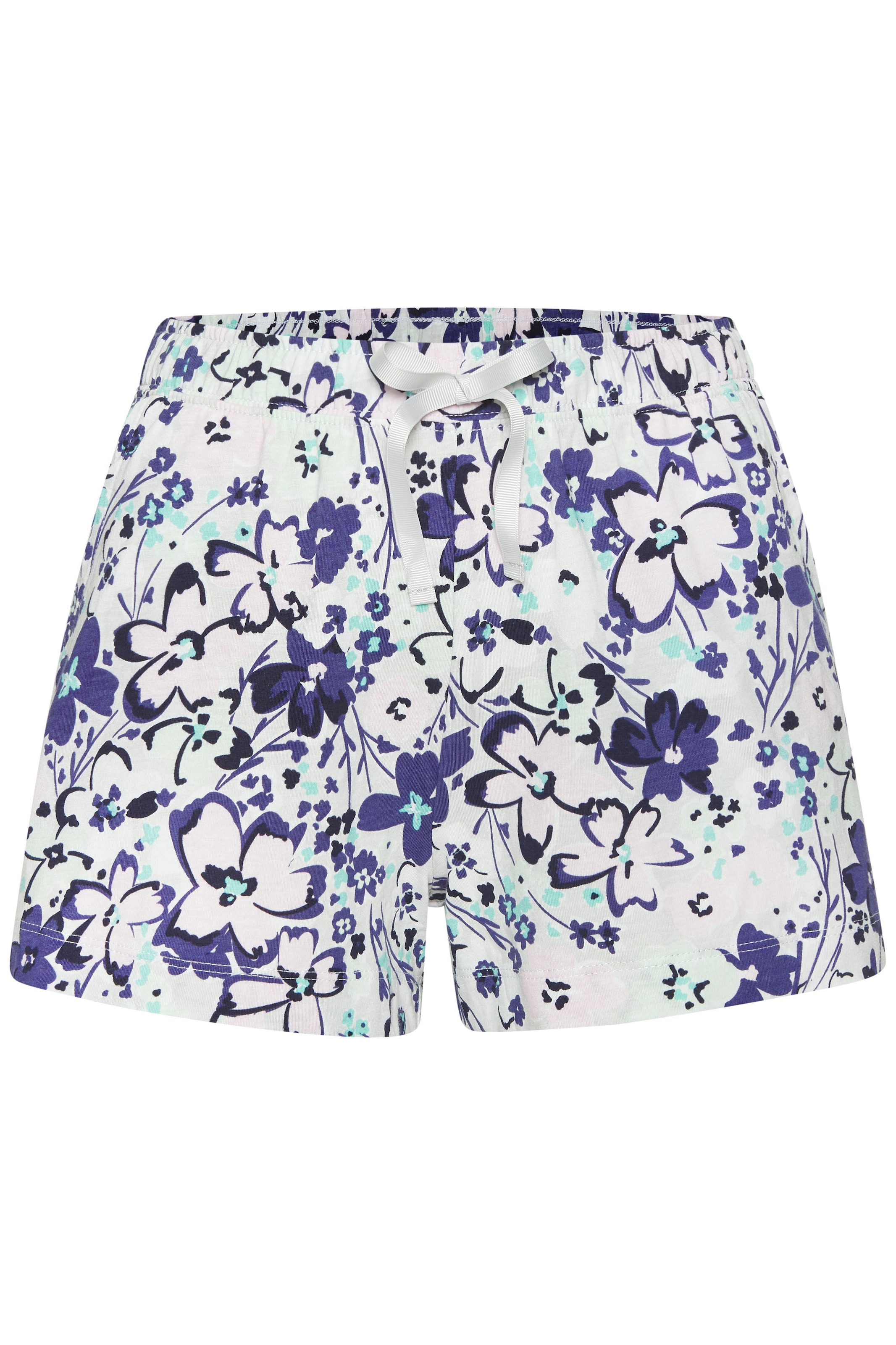 s.Oliver Pyjamashorts, mit schönem Allover-Print