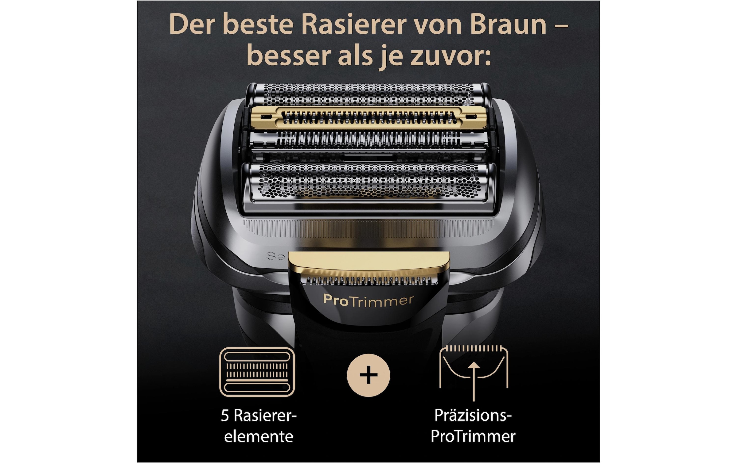 Braun Elektrorasierer »Series 9 Pro+ 9565cc mit Reinigungsstation«