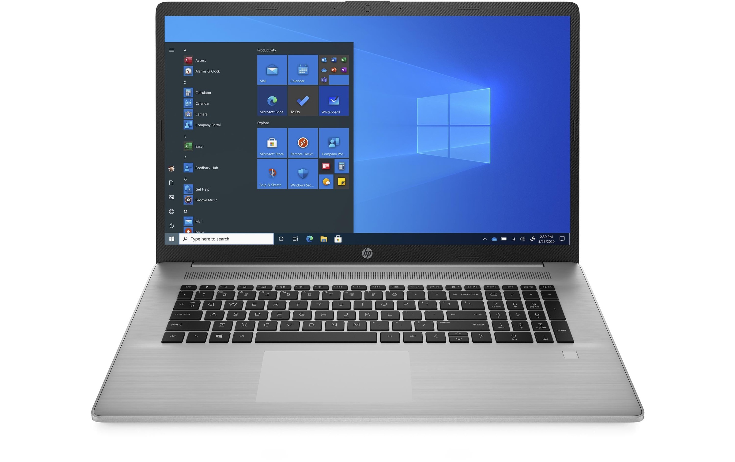 Image of HP Notebook »470 G8 5B6D8ES«, (43,76 cm/17,3 Zoll), Intel, Core i7, GeForce MX450, 512 GB SSD bei Ackermann Versand Schweiz