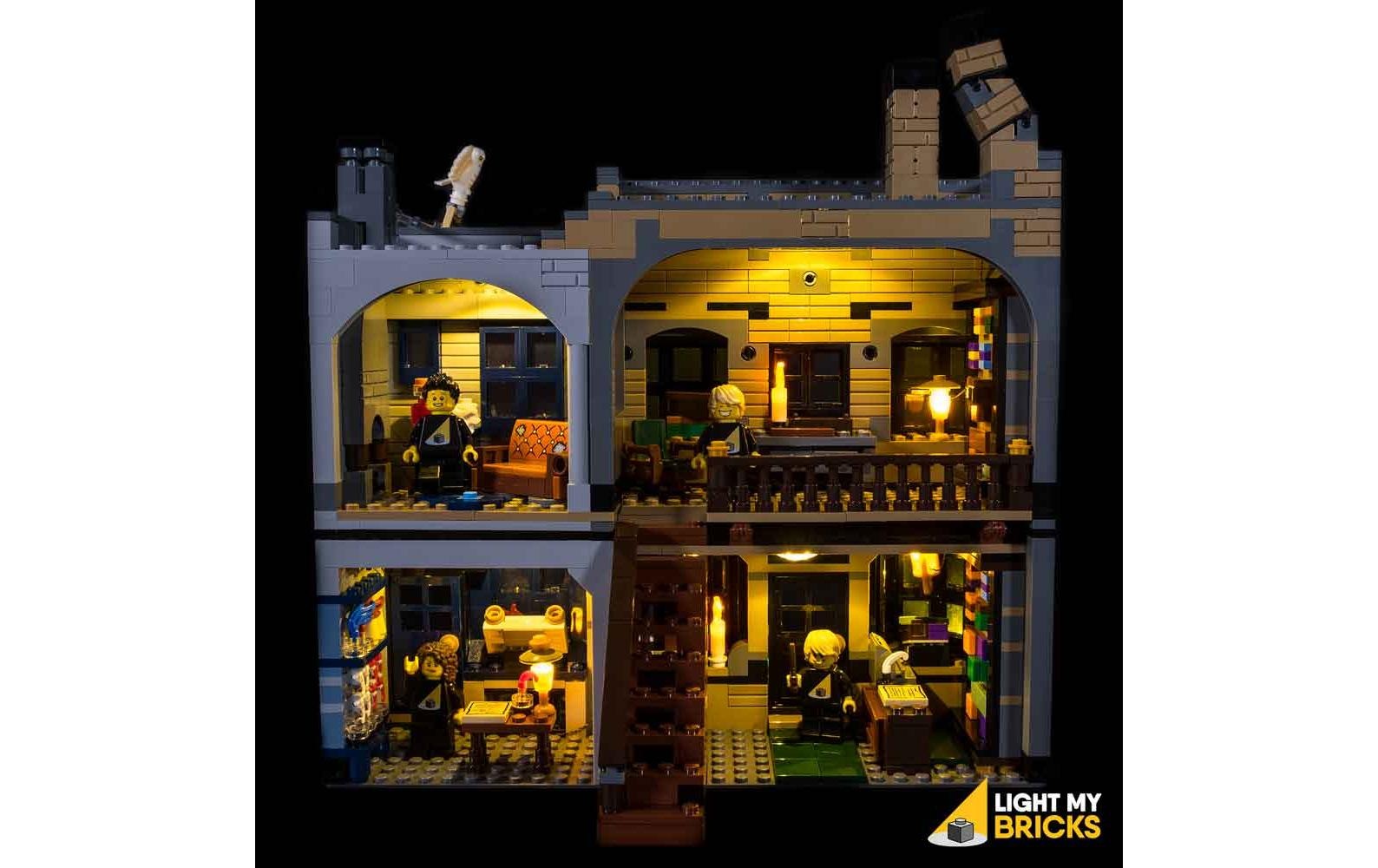 Konstruktionsspielsteine »LEGO Diagon Alley #75978 Light Kit«, (144 St.)
